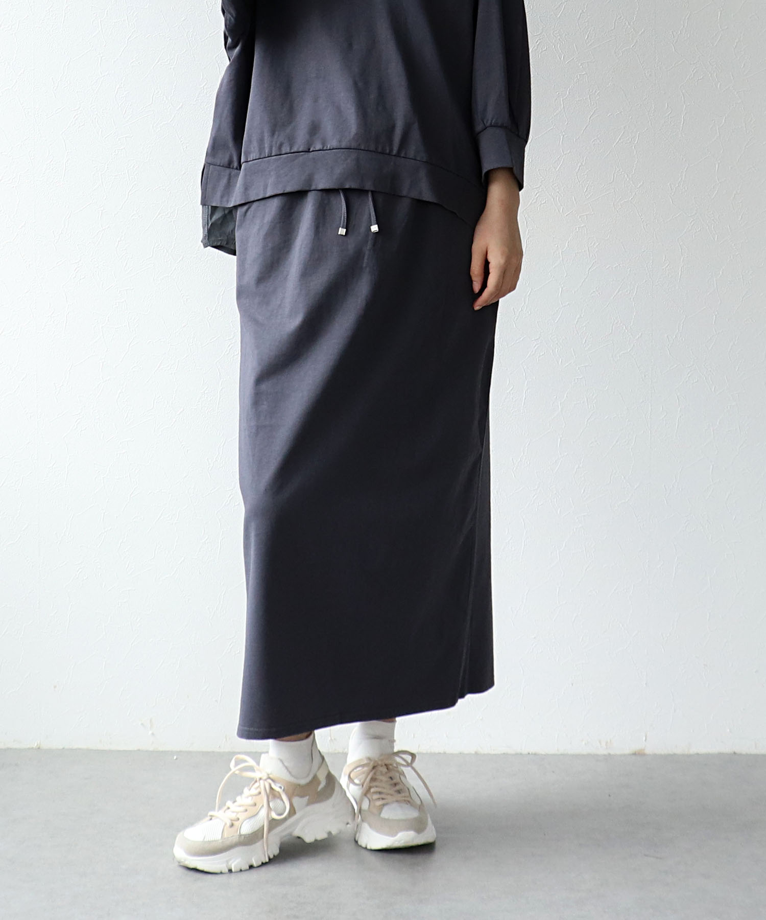MVS天竺ロングスカート