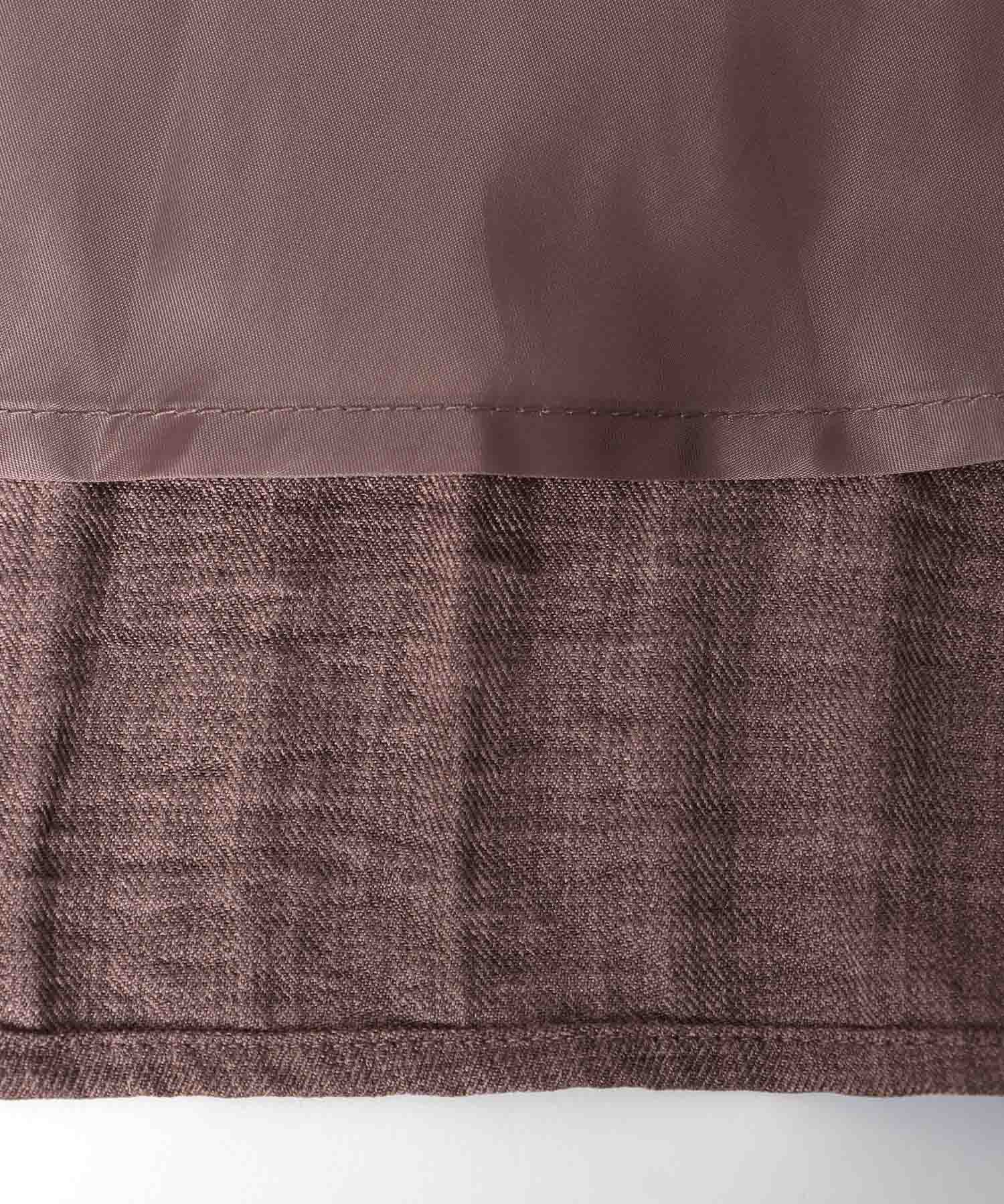 ミストウールタッチプリーツスカート