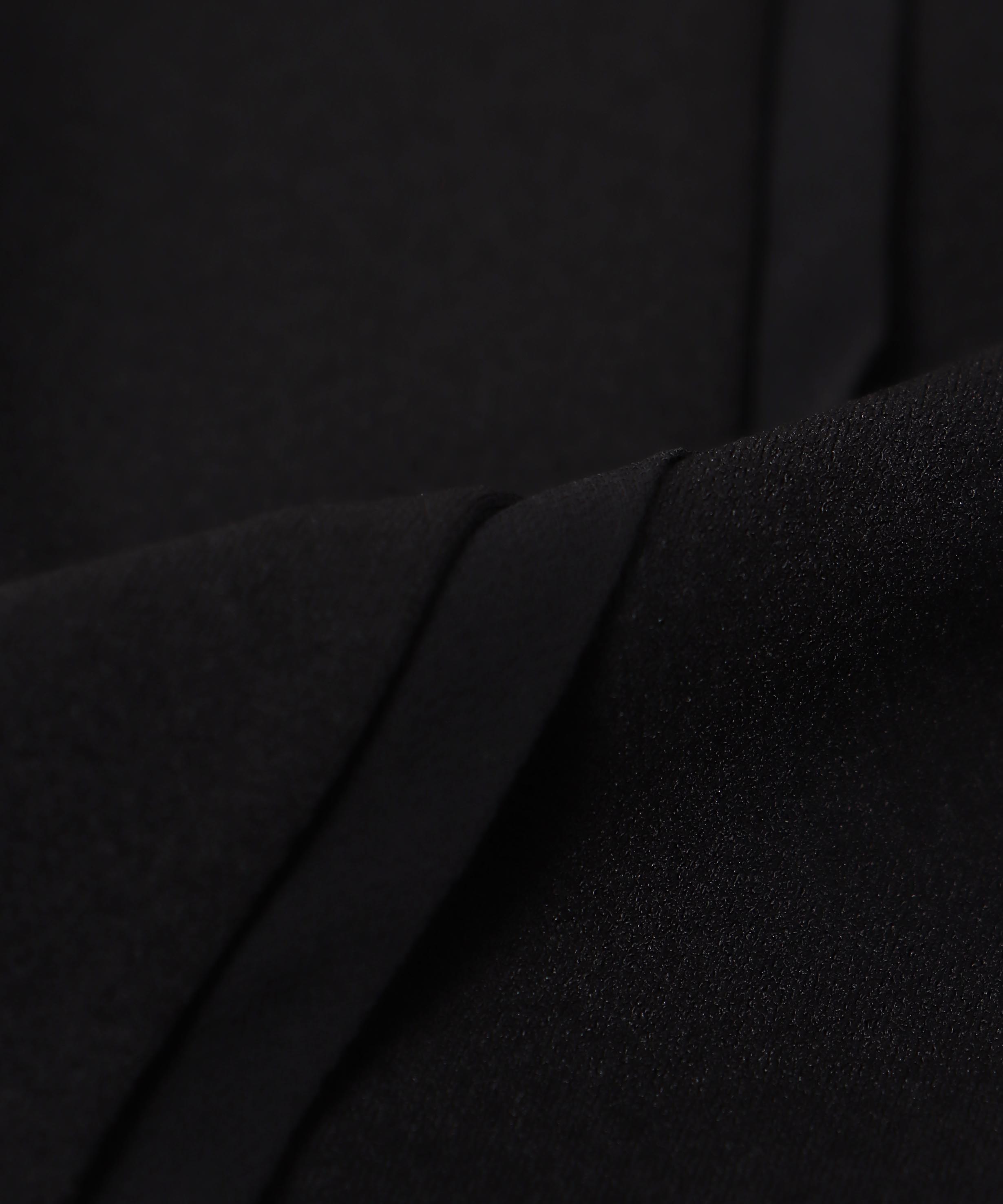 ハイストレッチジョーゼットワイドパンツ