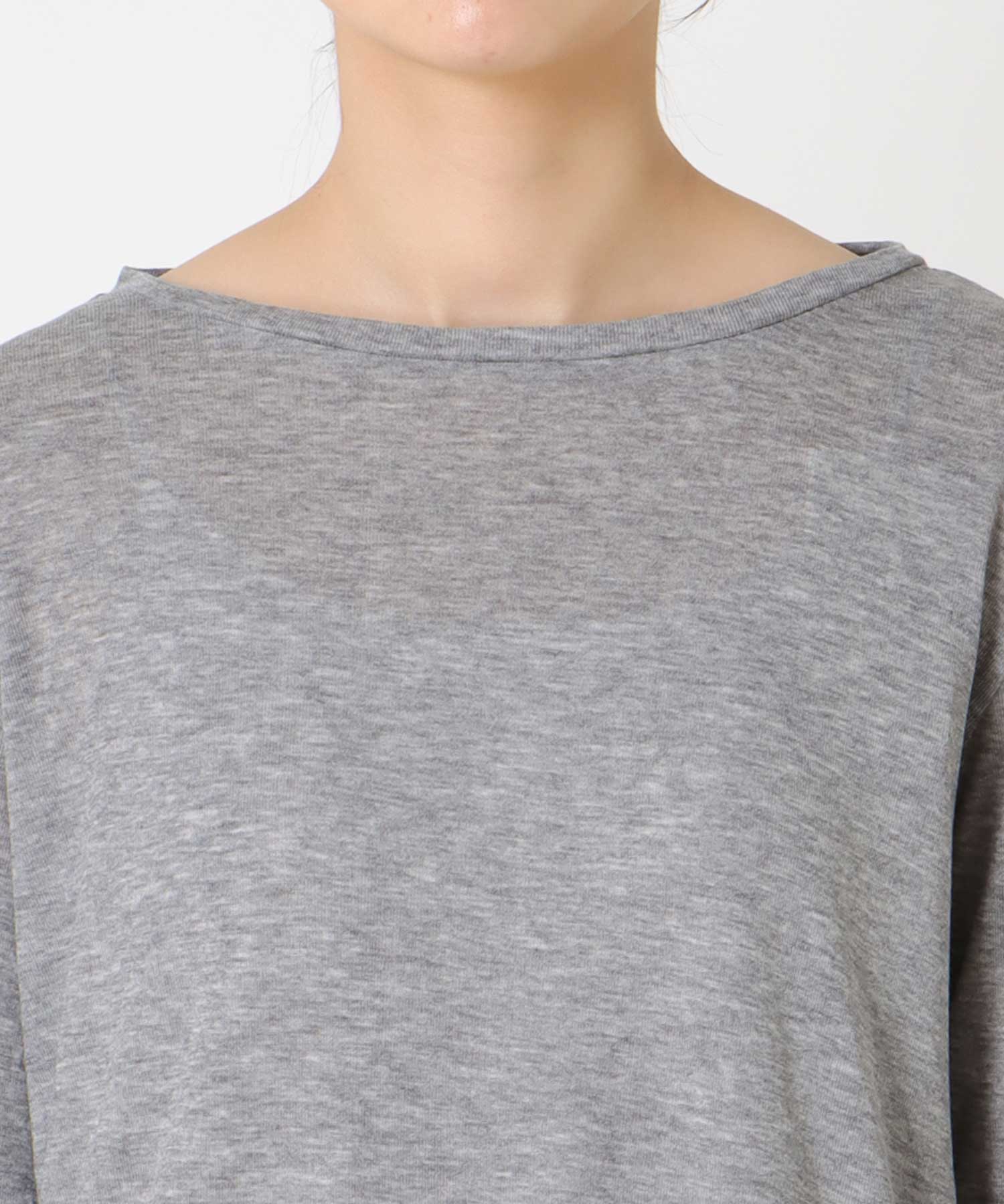 ウールブレンド天竺ロンＴ