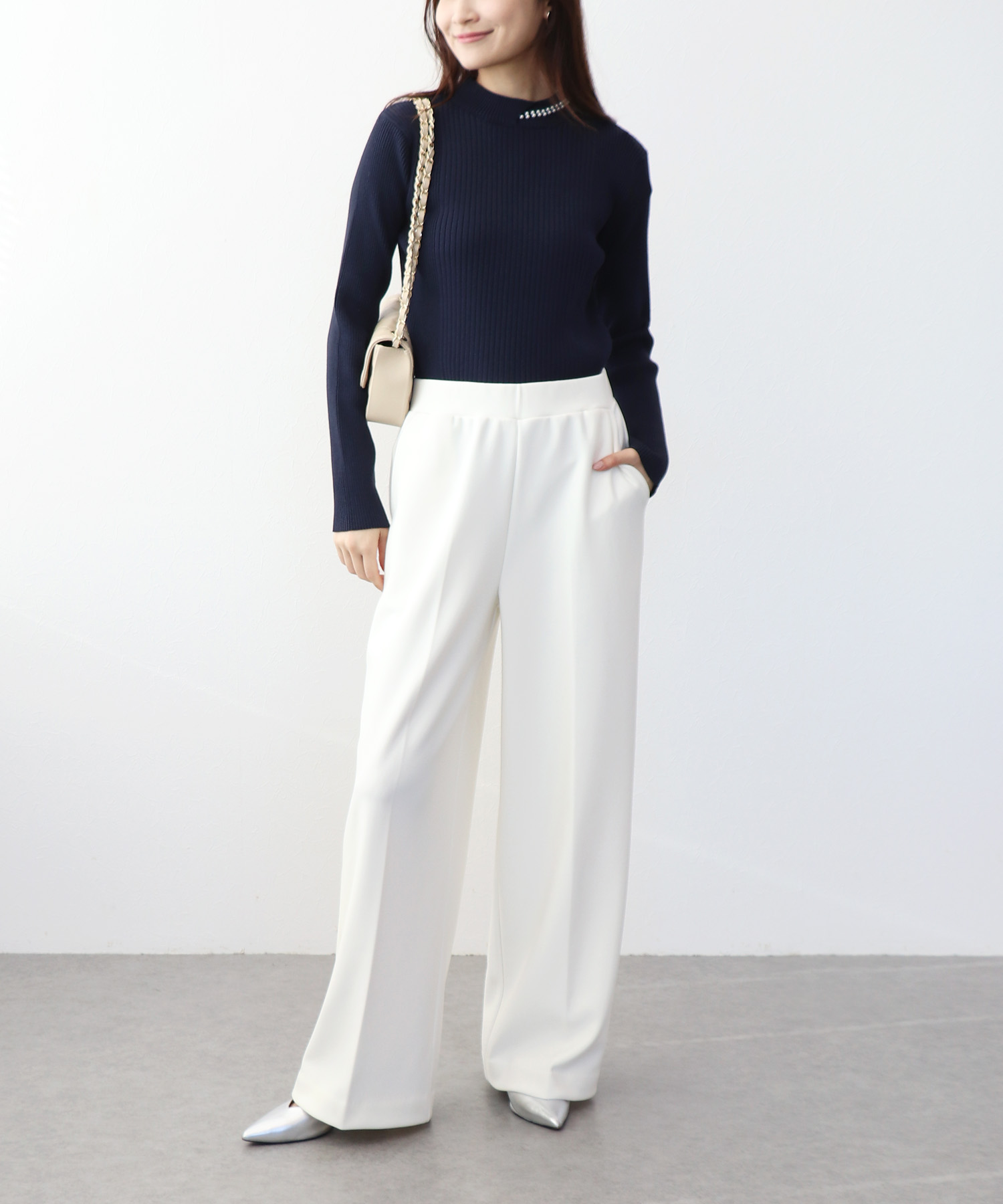 ビスコース強撚ニット