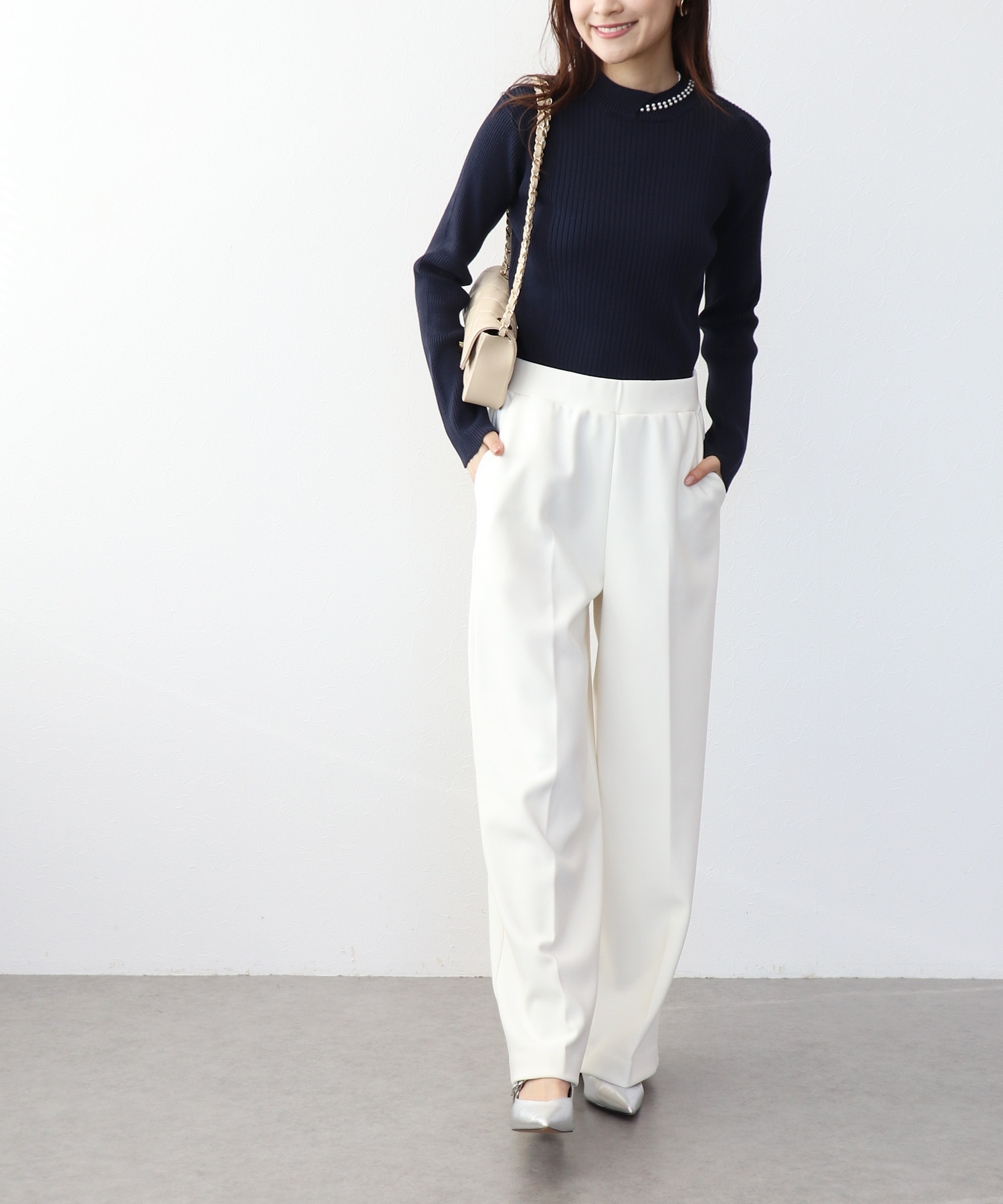 ビスコース強撚ニット