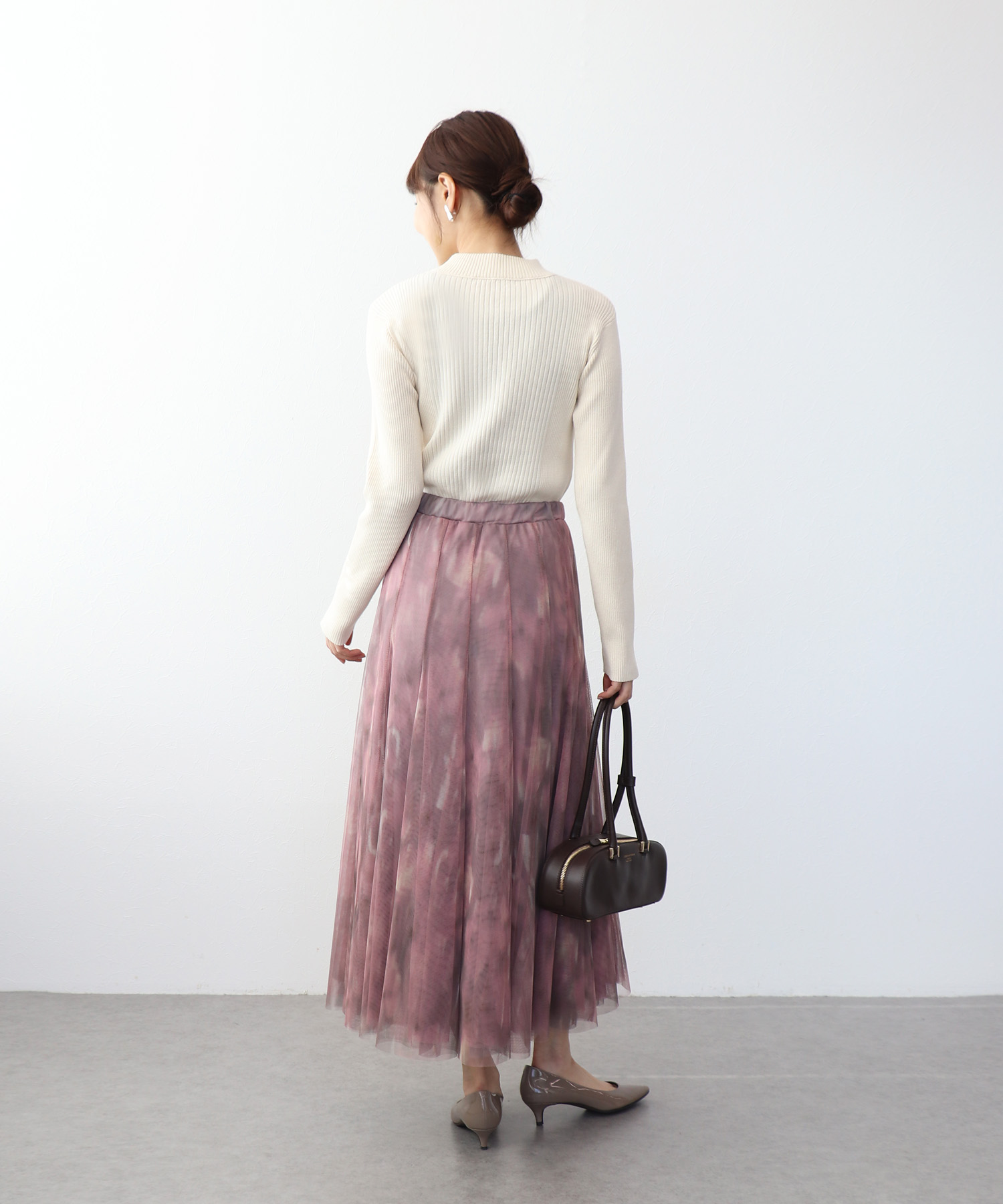 ビスコース強撚ニット