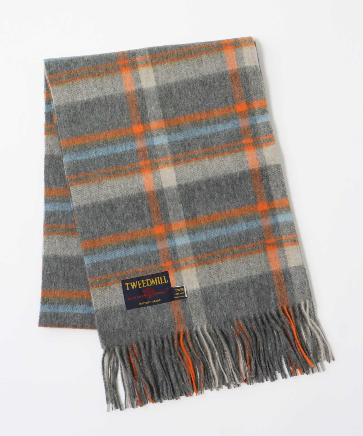 ウール大判ストール【TWEEDMILL/ツィードミル】