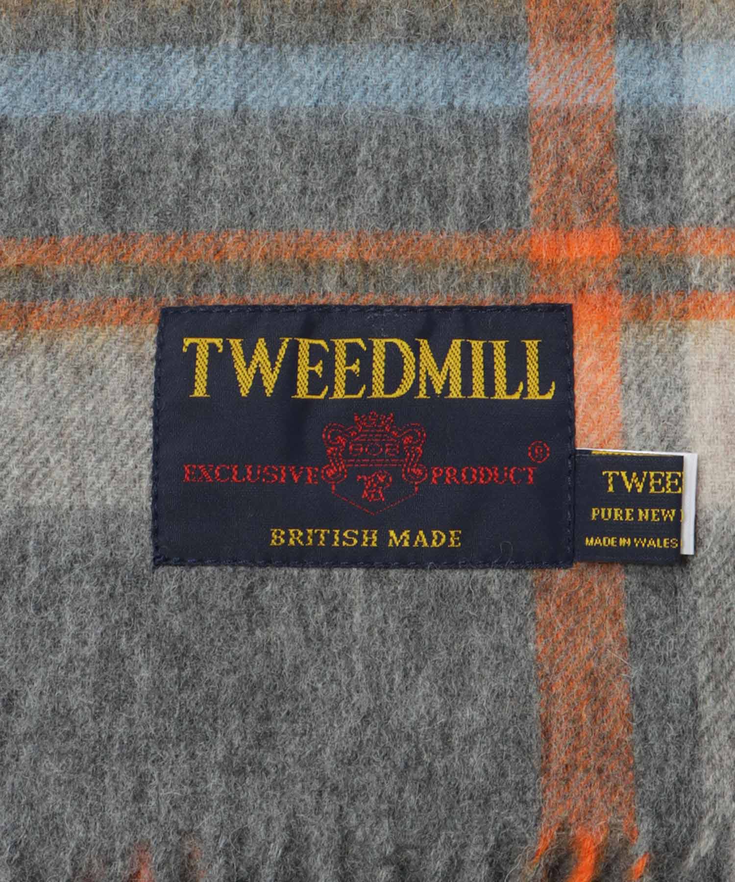 ウール大判ストール【TWEEDMILL/ツィードミル】