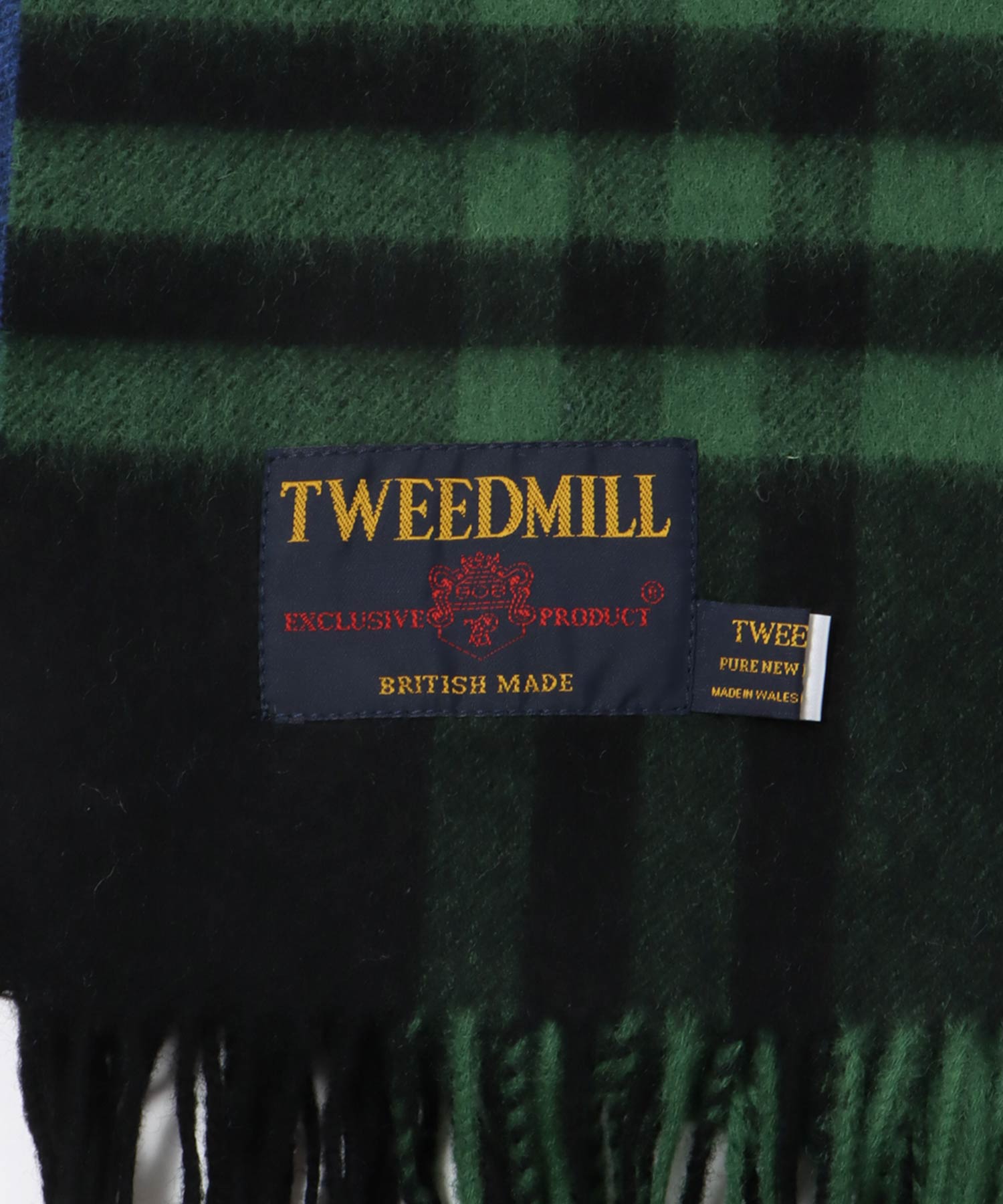 ウール大判ストール【TWEEDMILL/ツィードミル】
