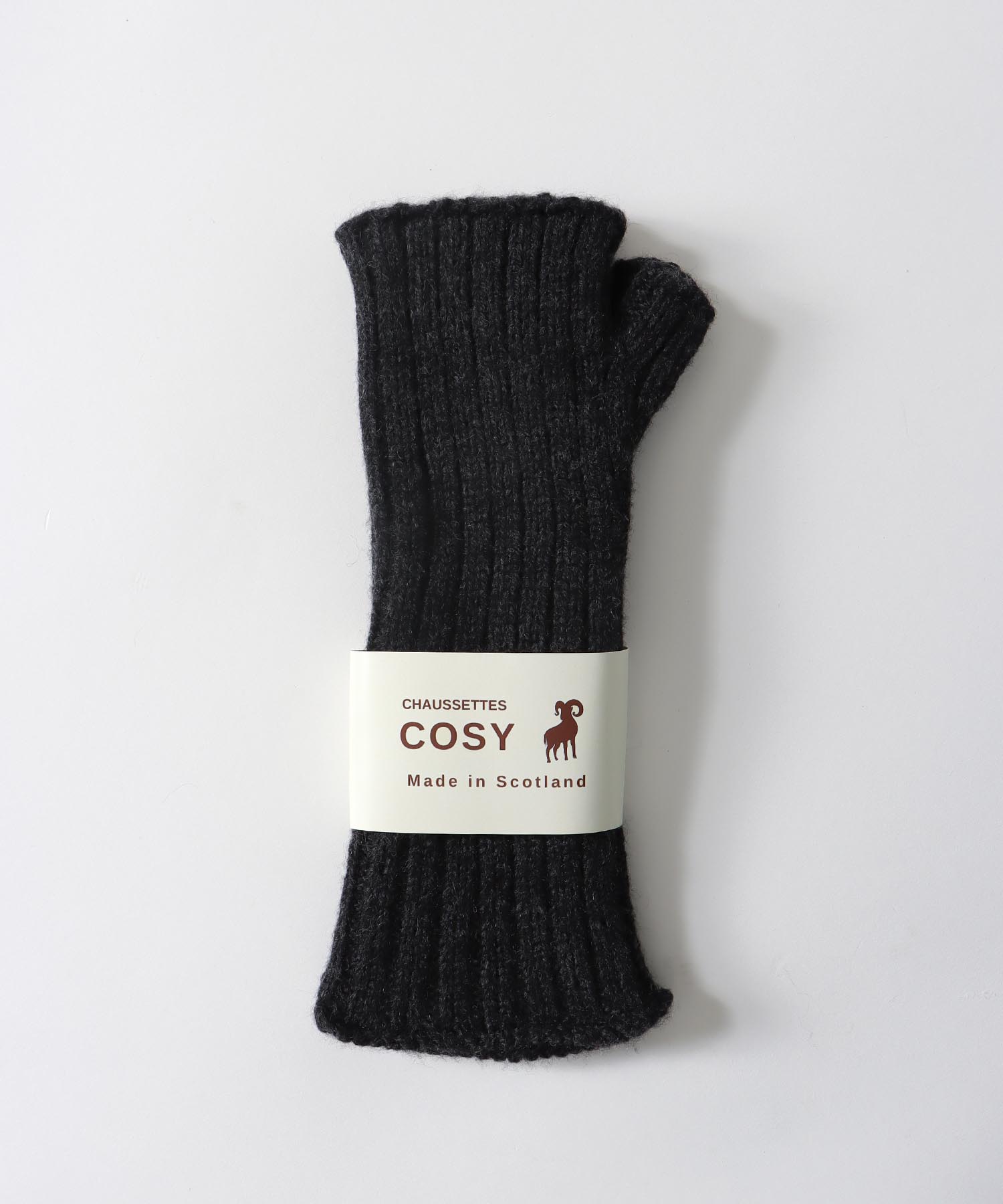 Rib Wristwarmers ウールグローブ【コージー/COSY】