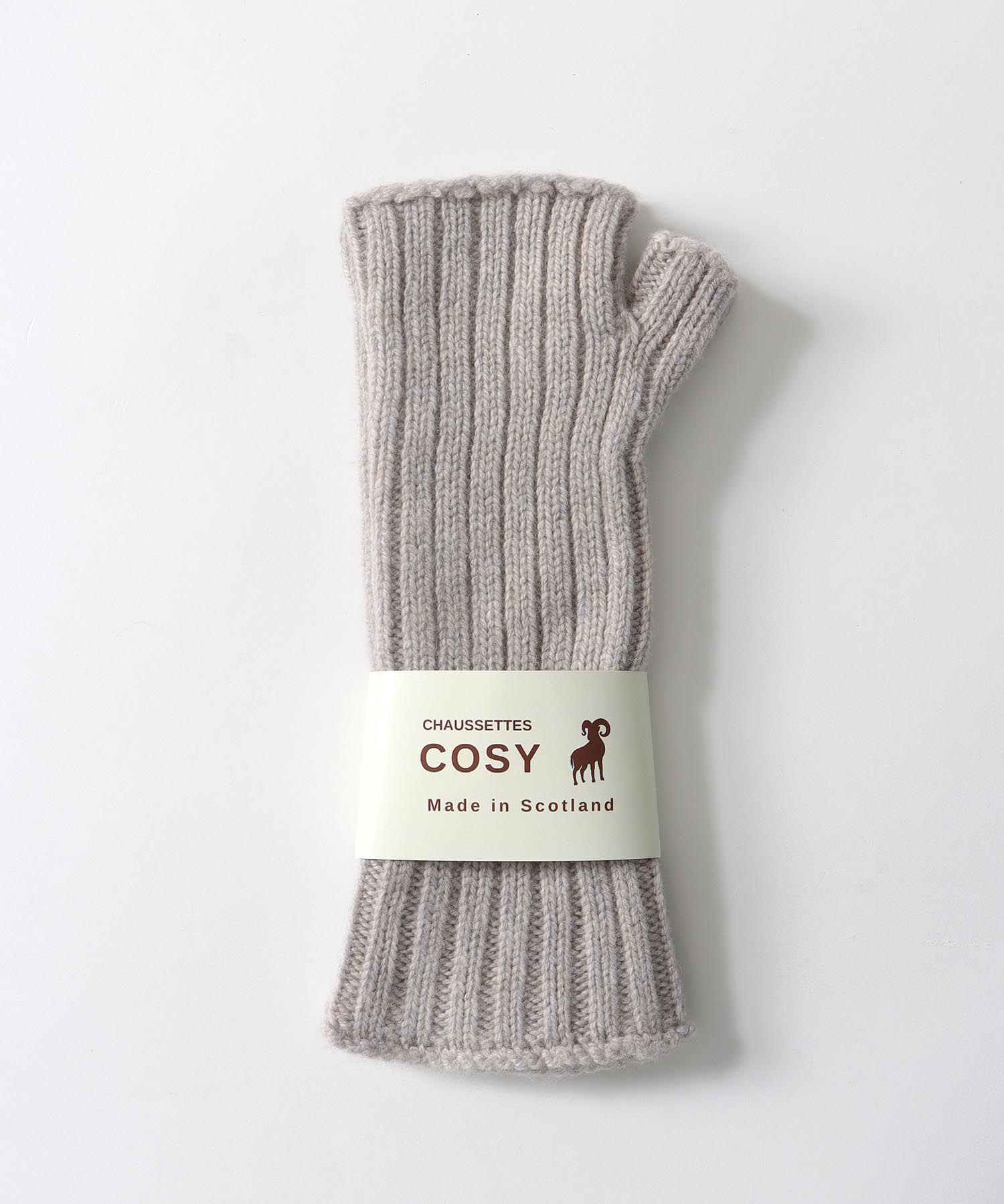 Rib Wristwarmers ウールグローブ【コージー/COSY】