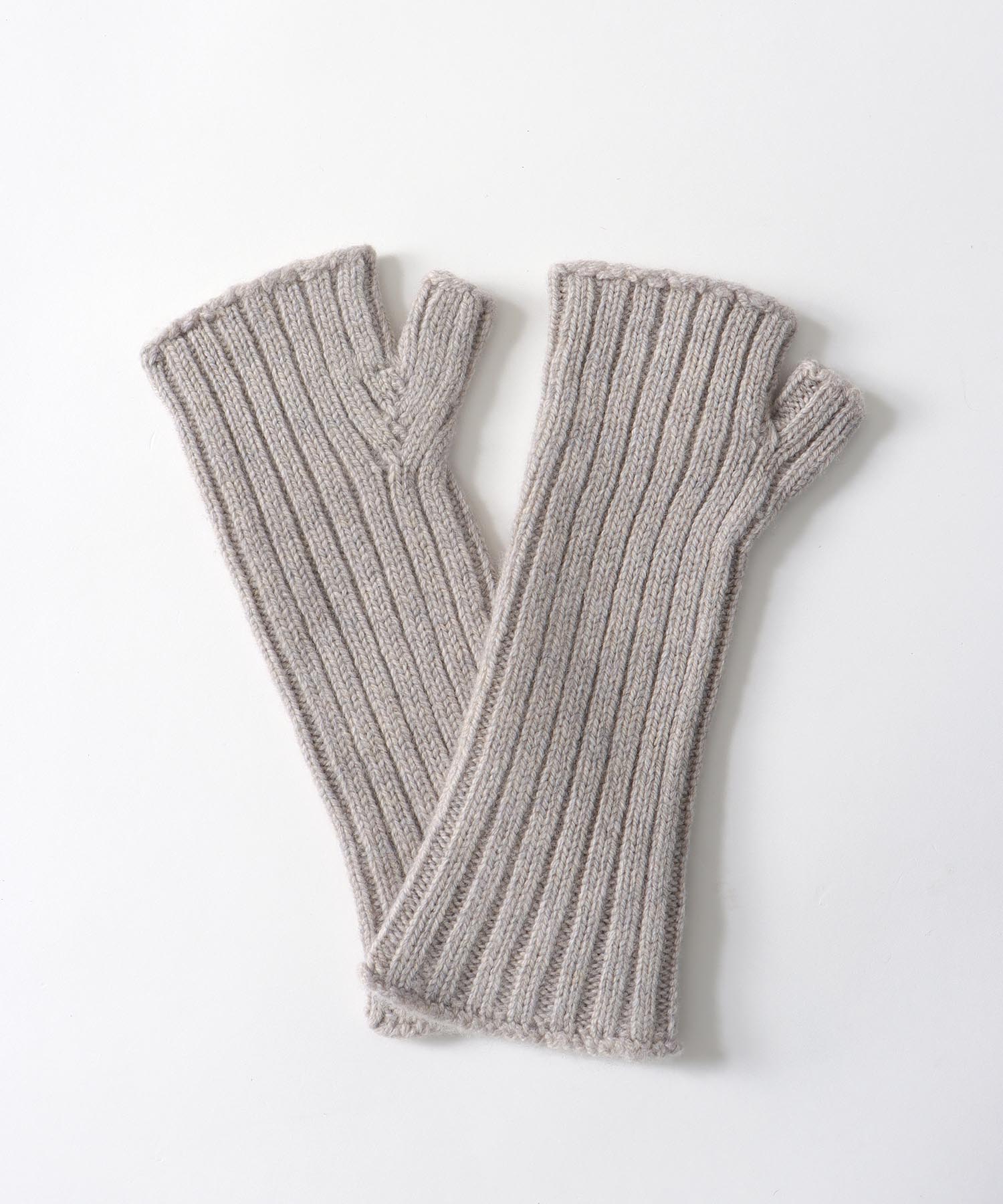 Rib Wristwarmers ウールグローブ【コージー/COSY】