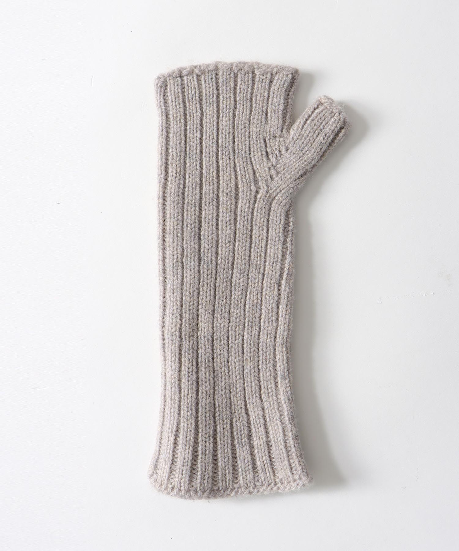 Rib Wristwarmers ウールグローブ【コージー/COSY】