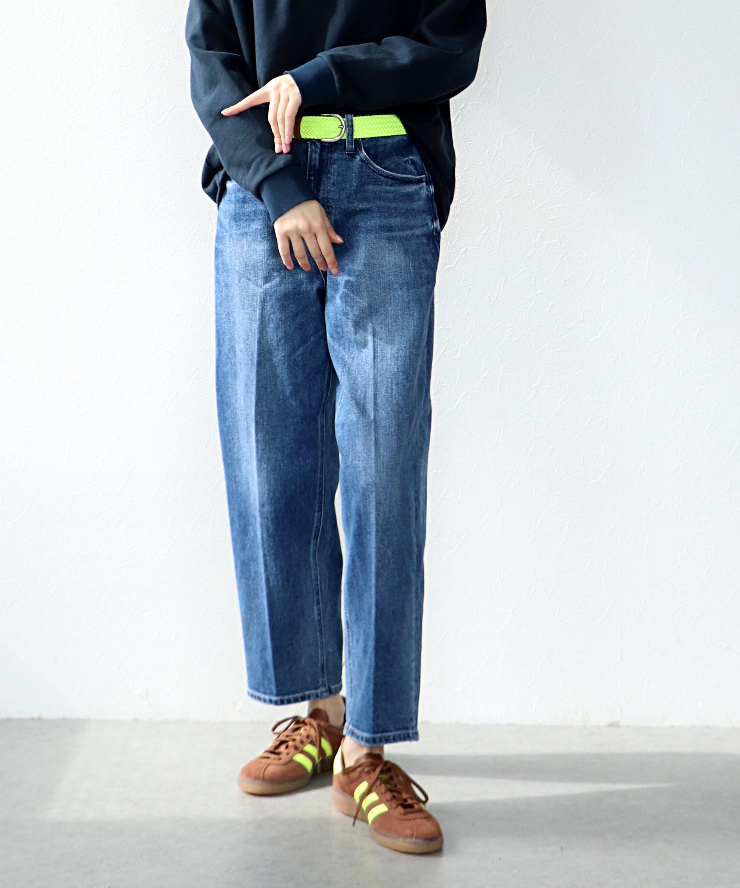 カラーストレッチメッシュベルト【カッペッリ/KAPPELLI 】