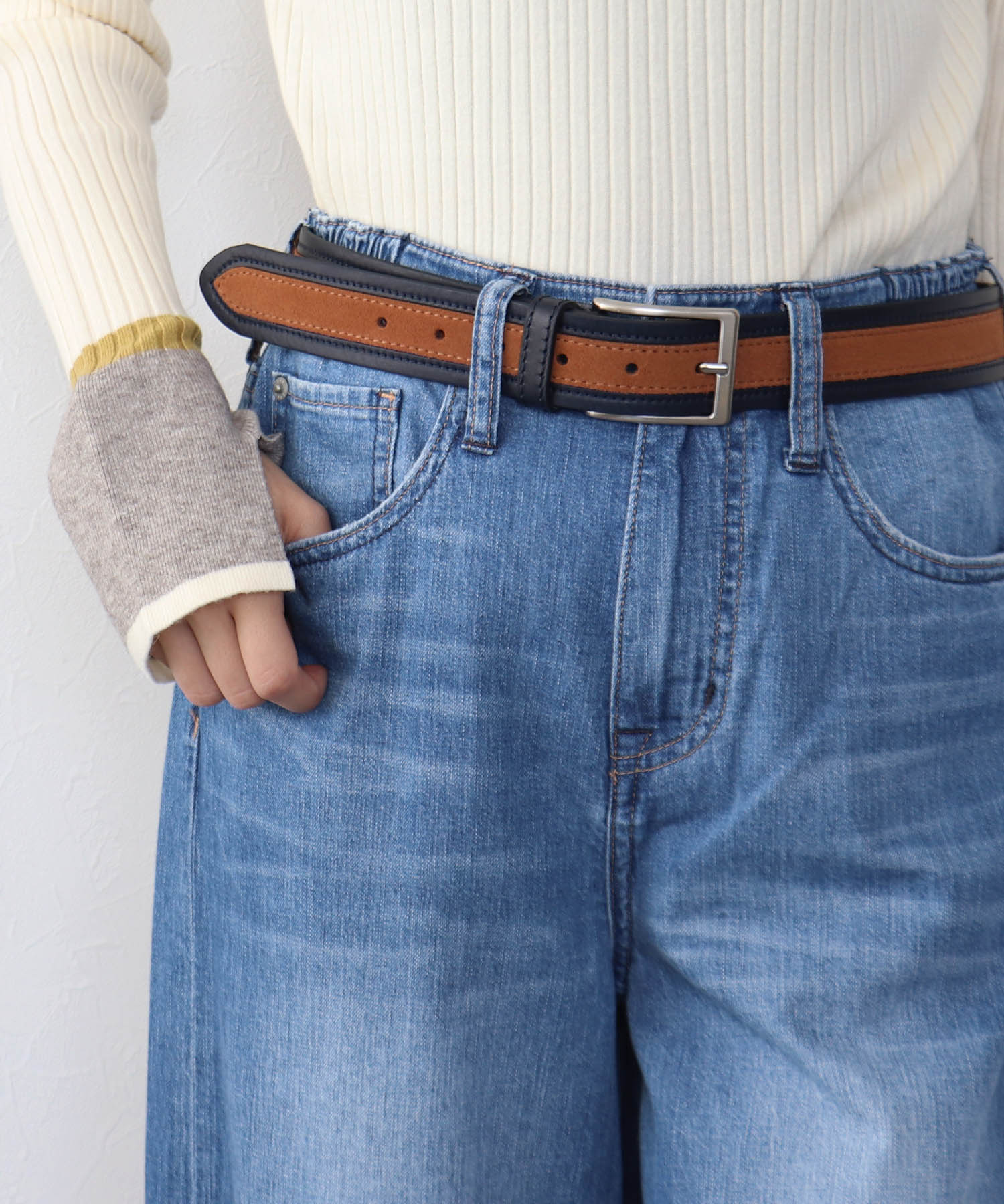 レザーベルト【オウレンティ/AULENTTI】