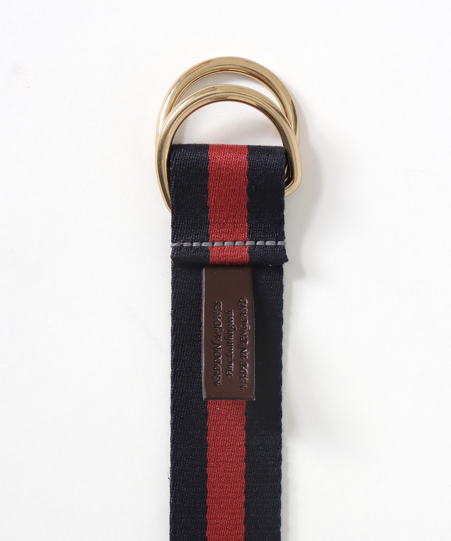 Wリングラインベルト【ハッドン アンド ジョーンズ/Haddon＆Jones】