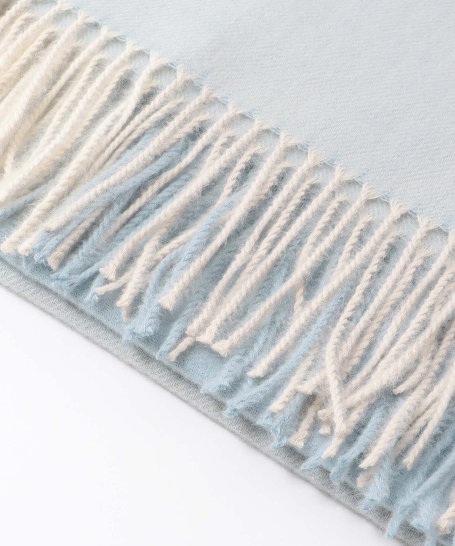 カシミヤタッチブロックチェックストール