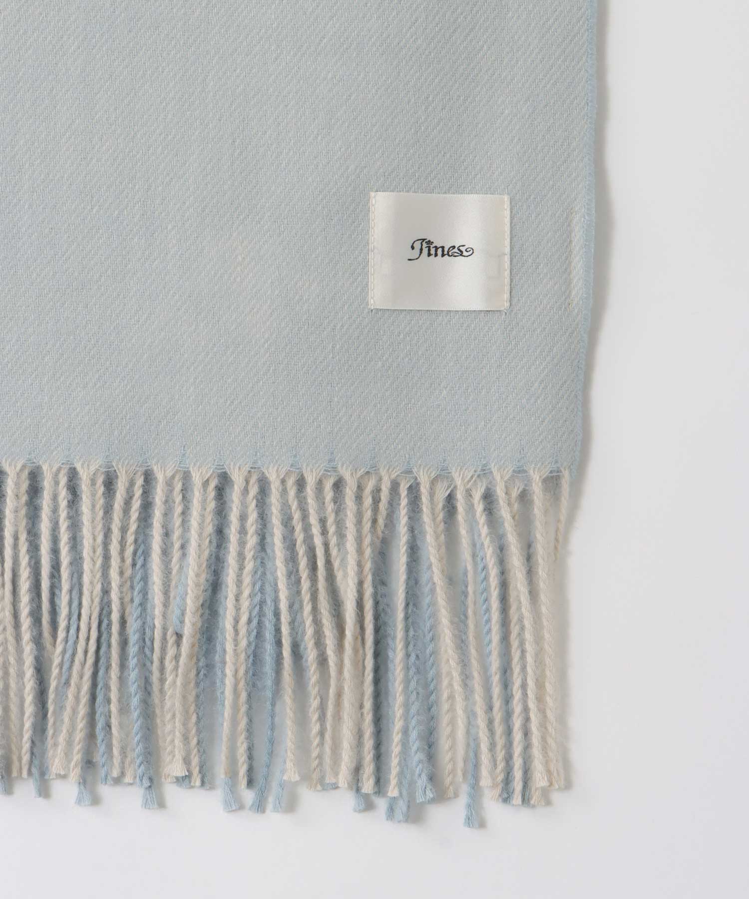 カシミヤタッチブロックチェックストール