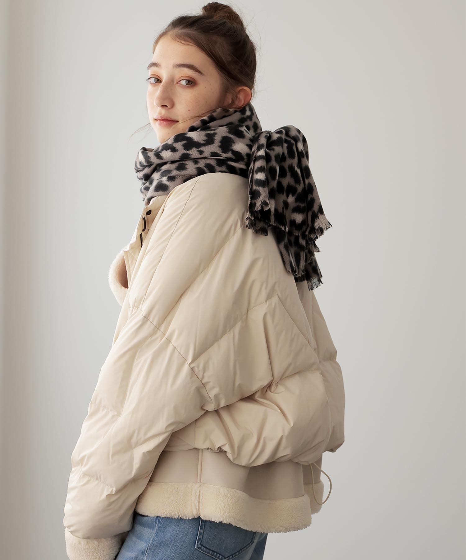 レオパードプリントストール