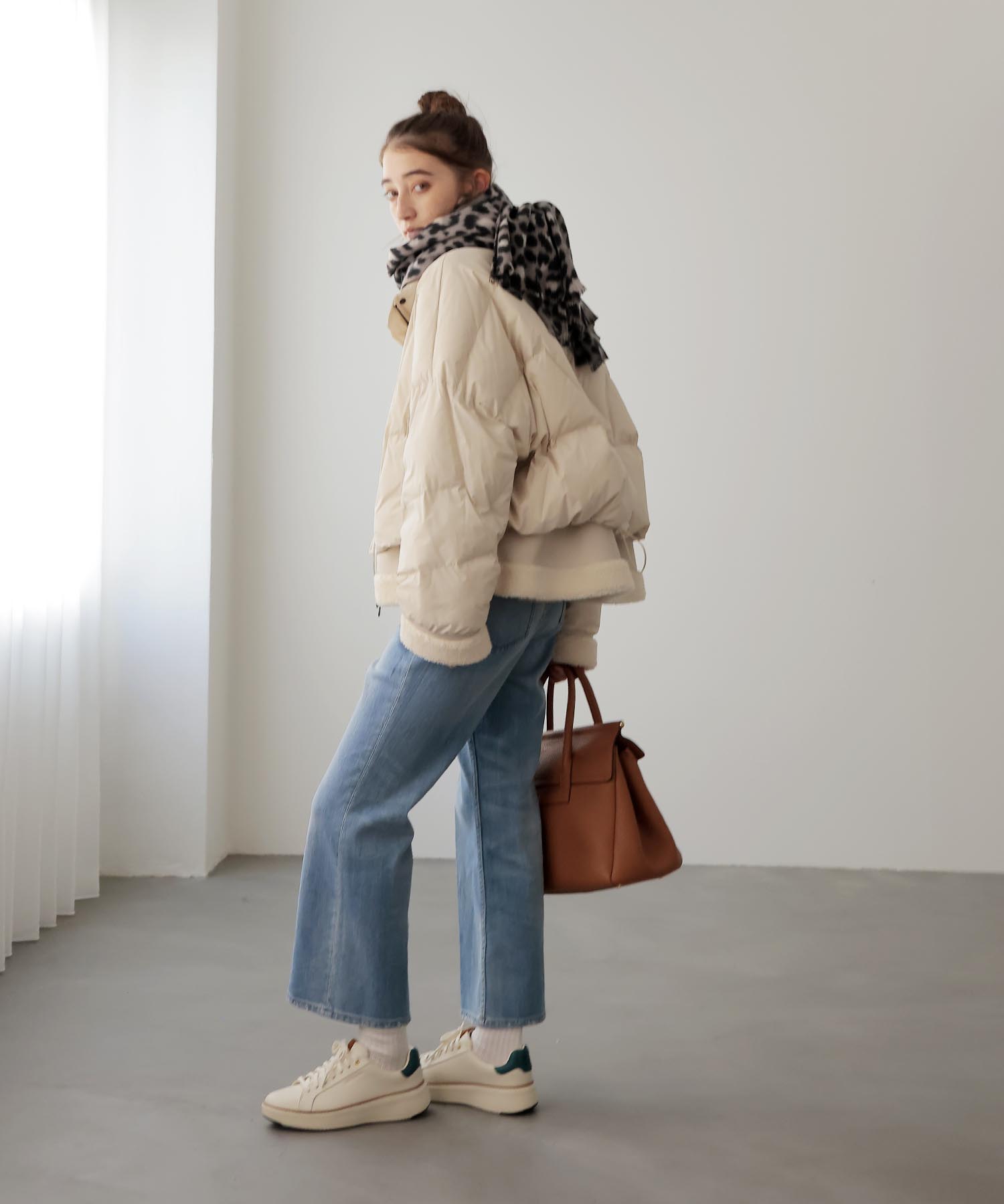 レオパードプリントストール