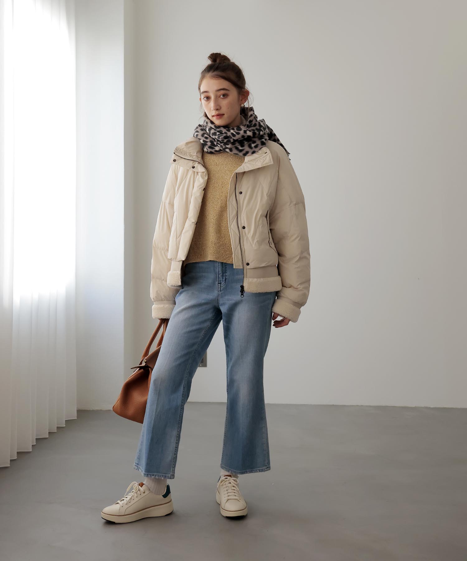 レオパードプリントストール