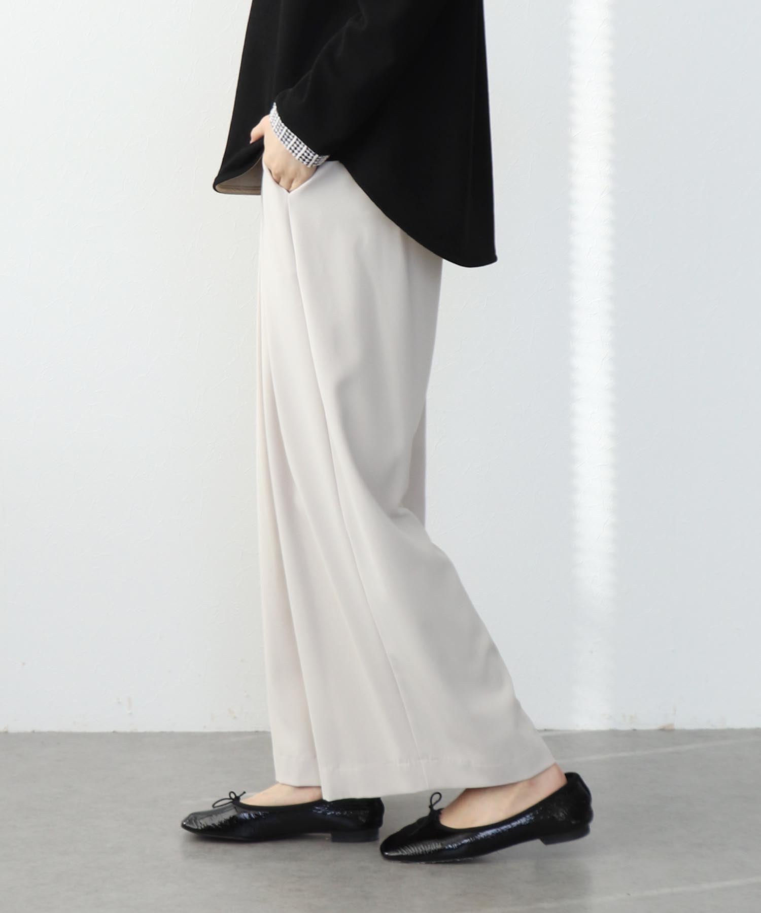 ２タックワイドパンツ