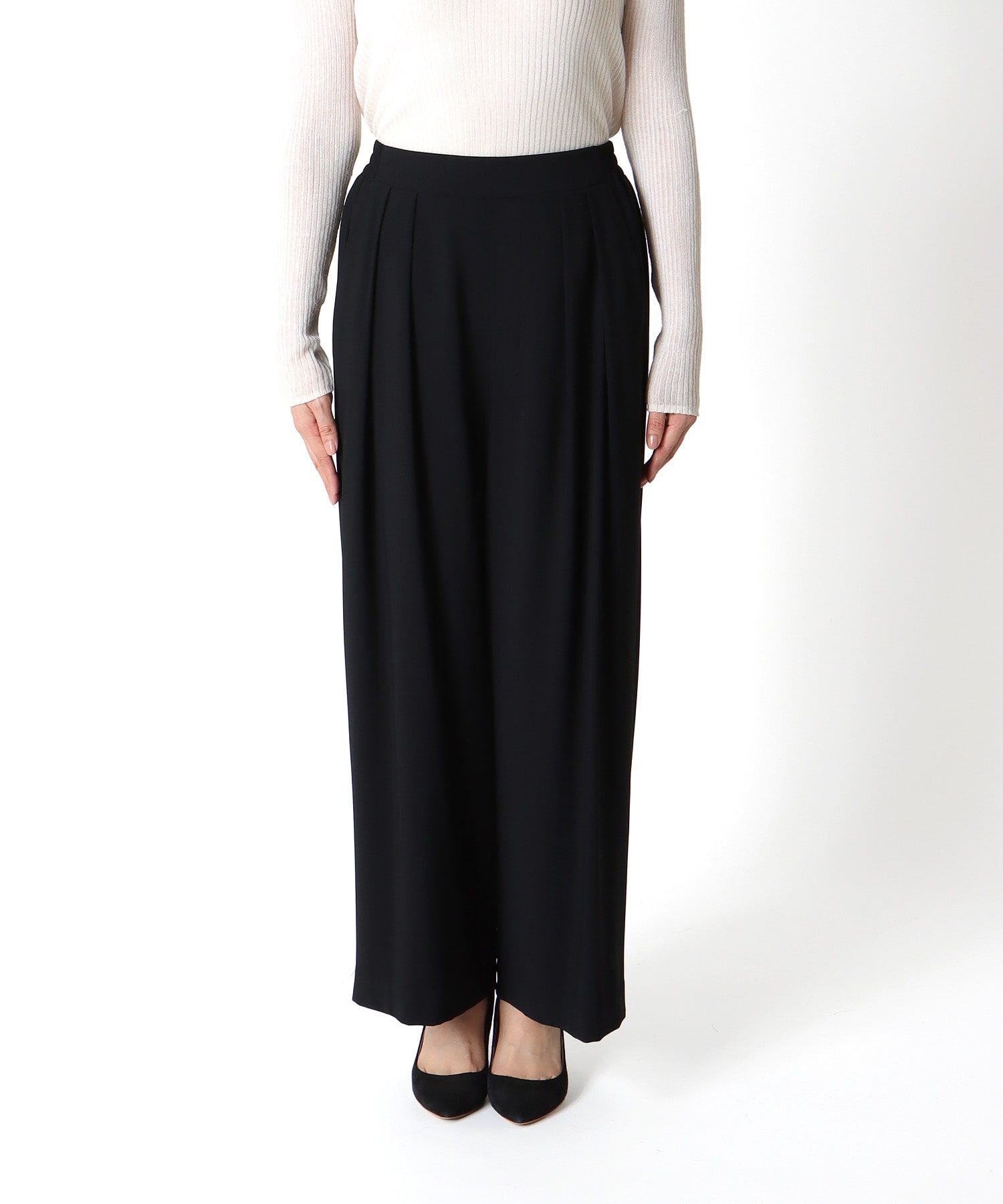 ２タックワイドパンツ