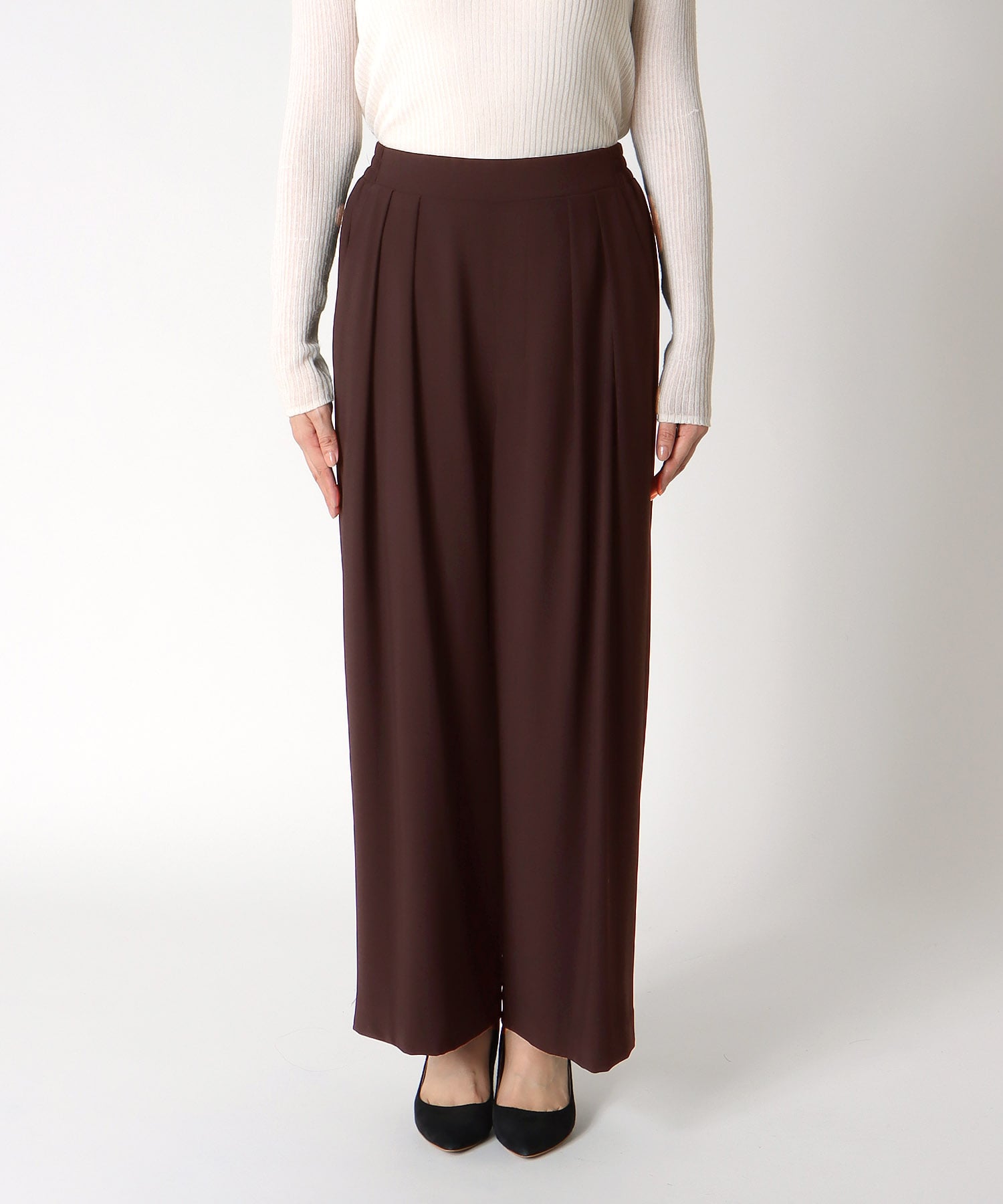 ２タックワイドパンツ