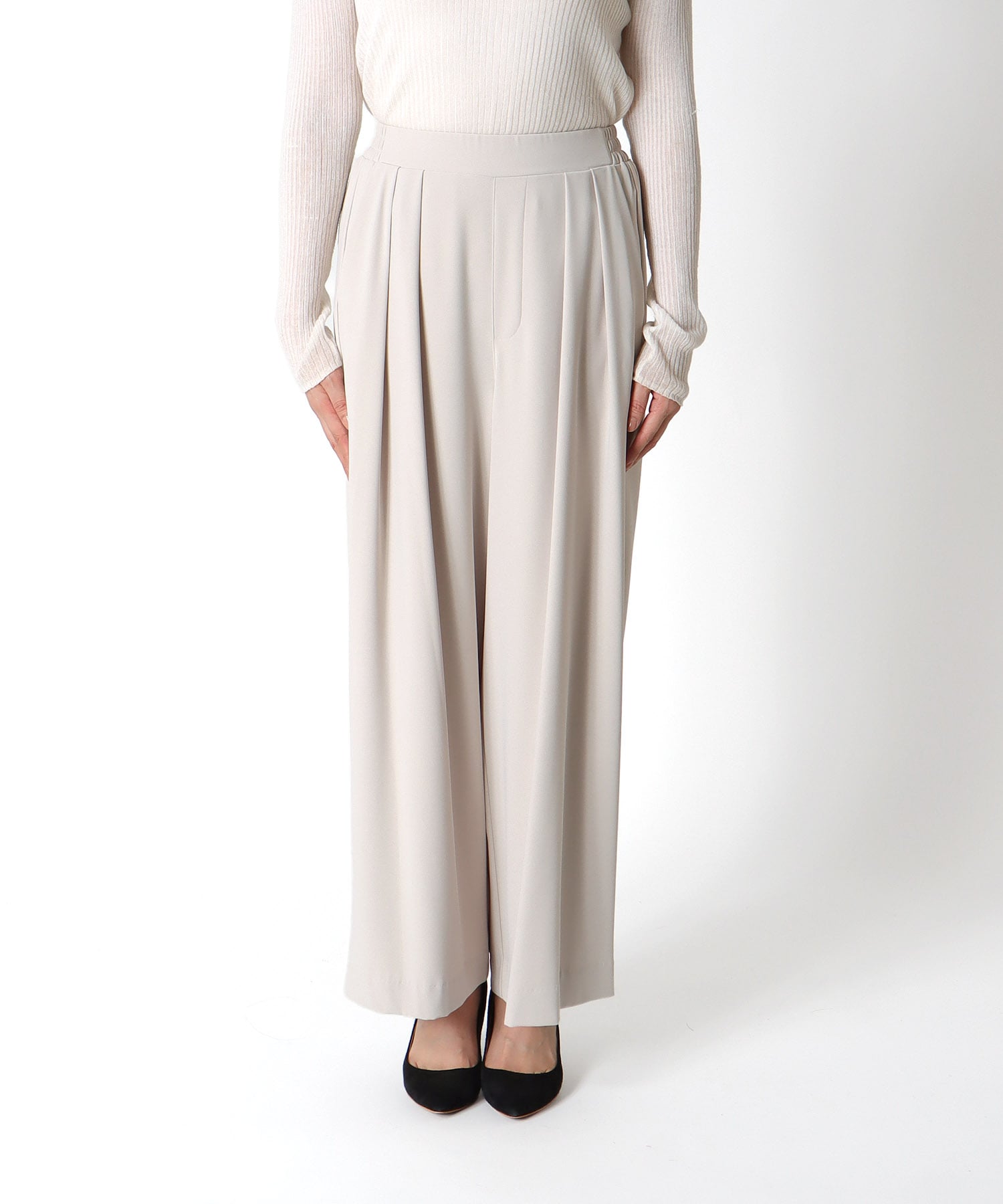 ２タックワイドパンツ