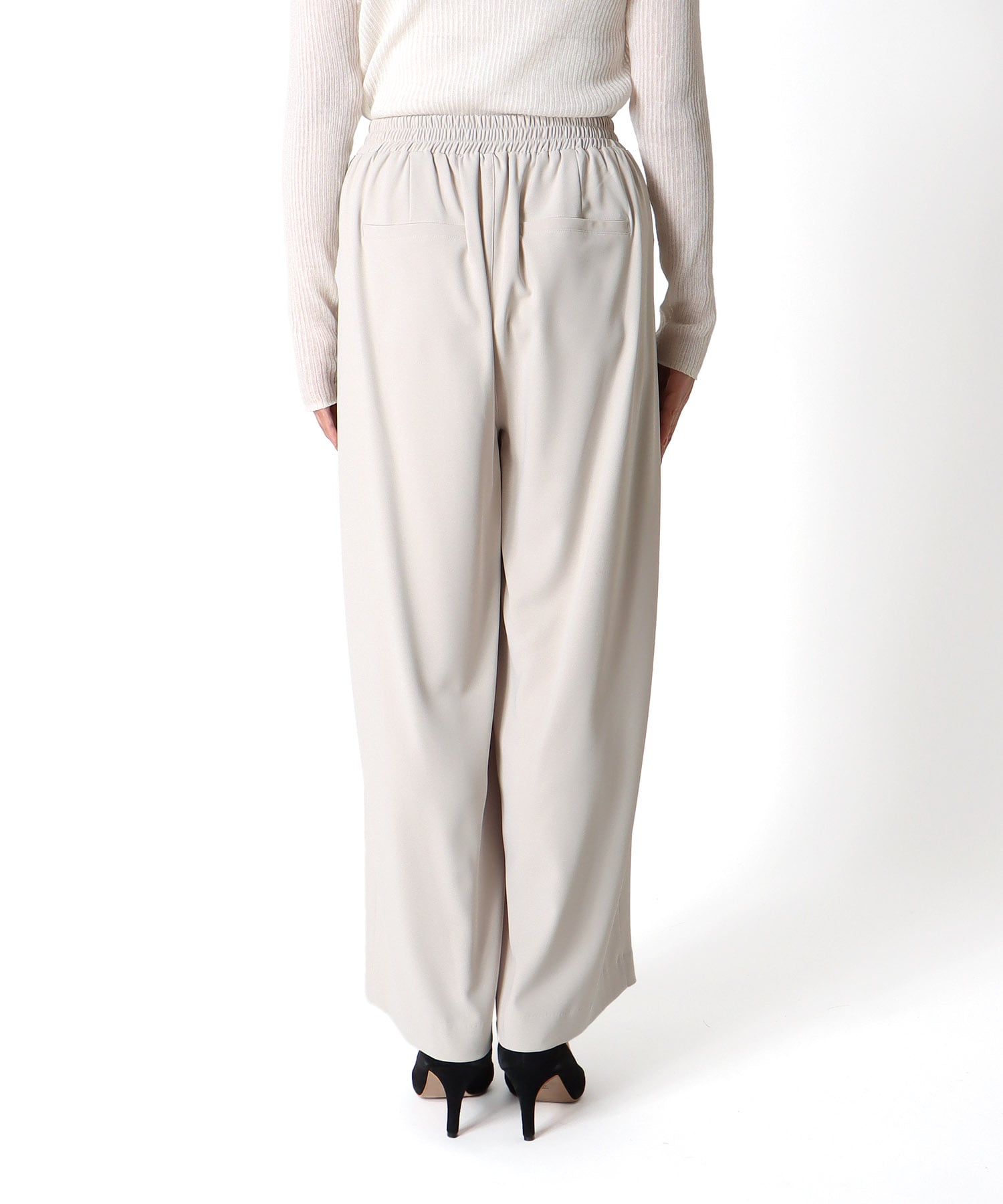 ２タックワイドパンツ