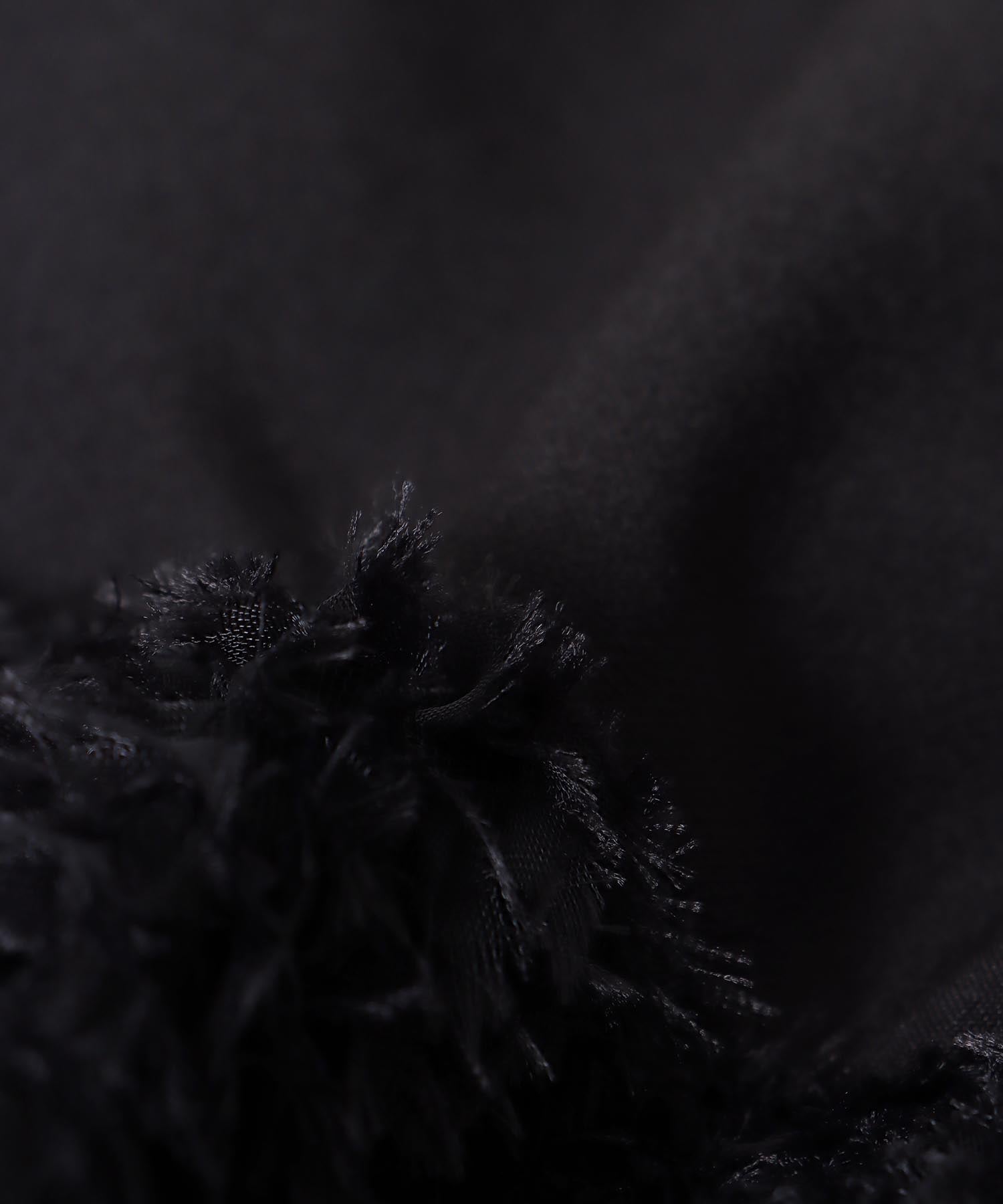 チュールペプラムブラウス