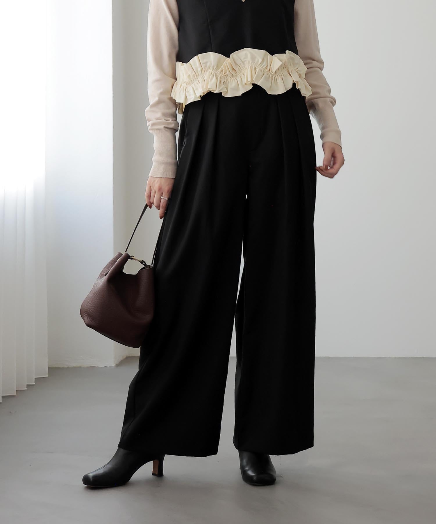 -3kg見えマニッシュパンツ【WEB限定】