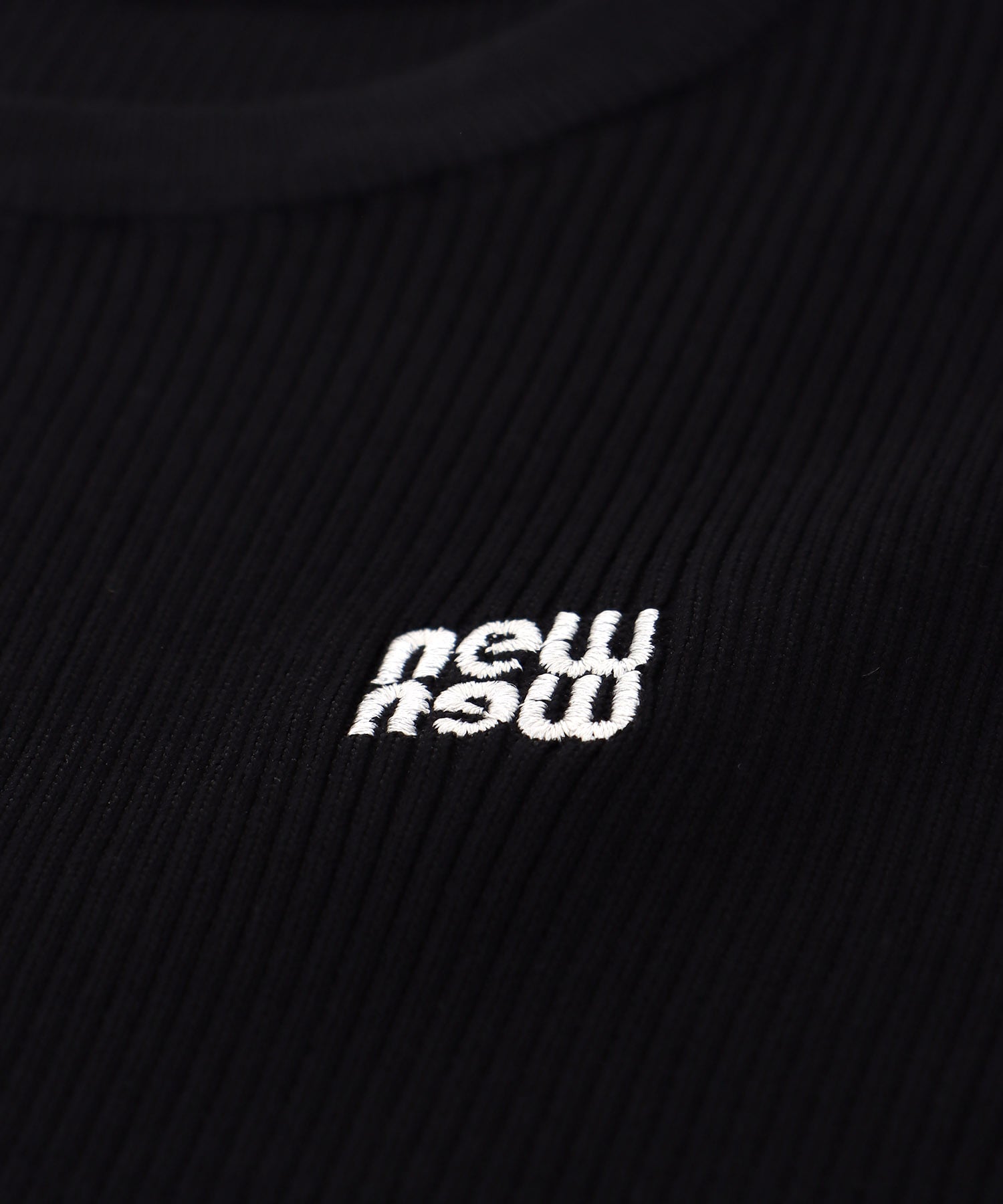 【8月28日予約販売】newnew刺繍リブニット【WEB限定】