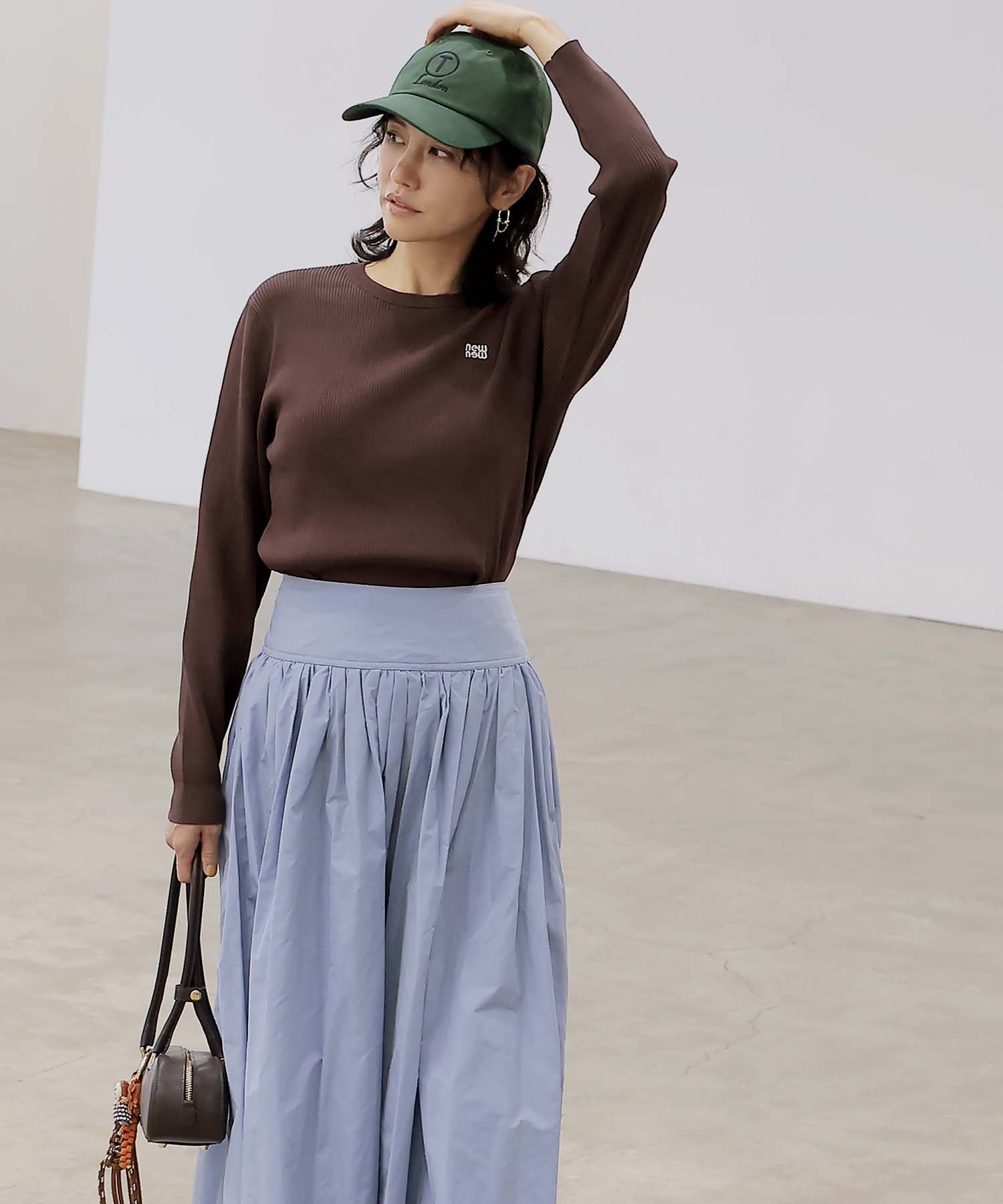 【8月28日予約販売】newnew刺繍リブニット【WEB限定】