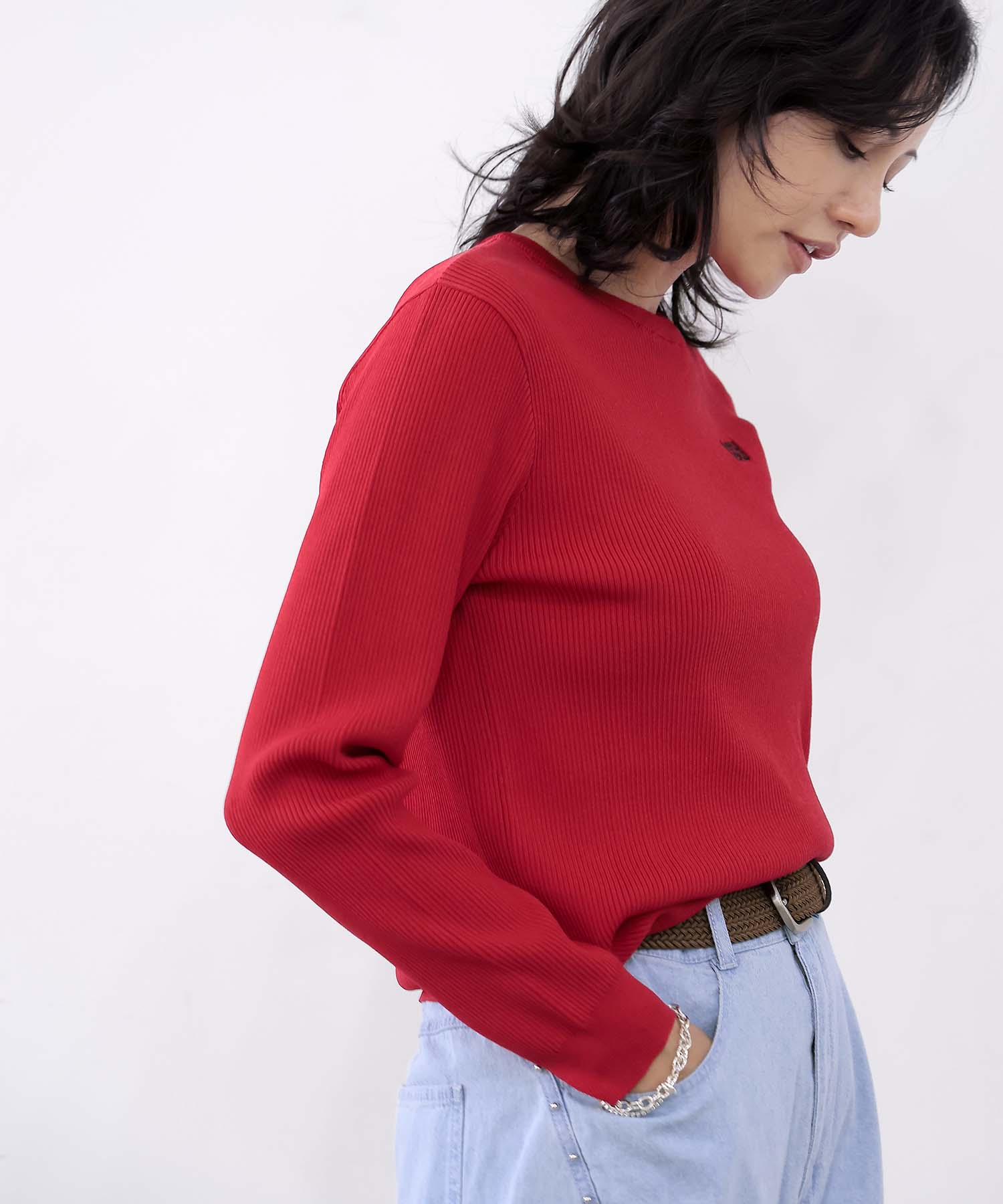 【8月28日予約販売】newnew刺繍リブニット【WEB限定】