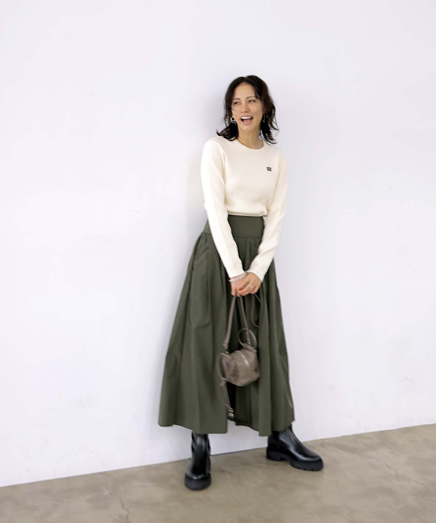 【8月28日予約販売】newnew刺繍リブニット【WEB限定】