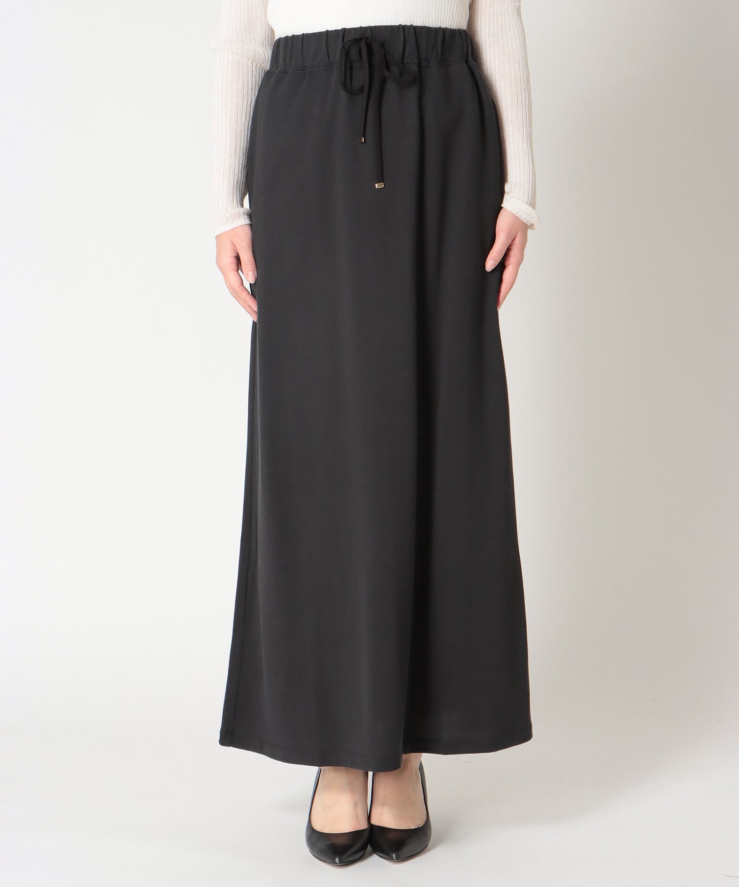 ジャージーロングスカート
