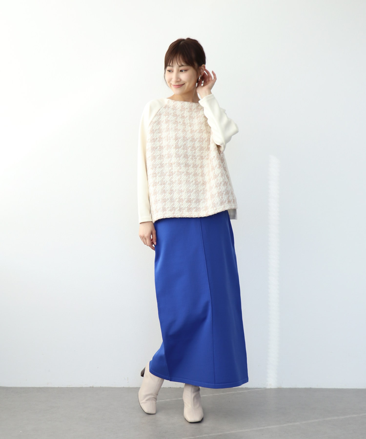 千鳥ドッキングプルオーバー