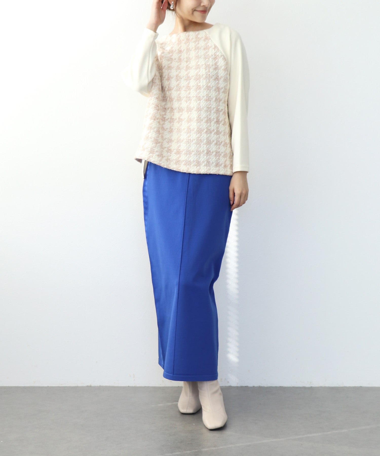 千鳥ドッキングプルオーバー