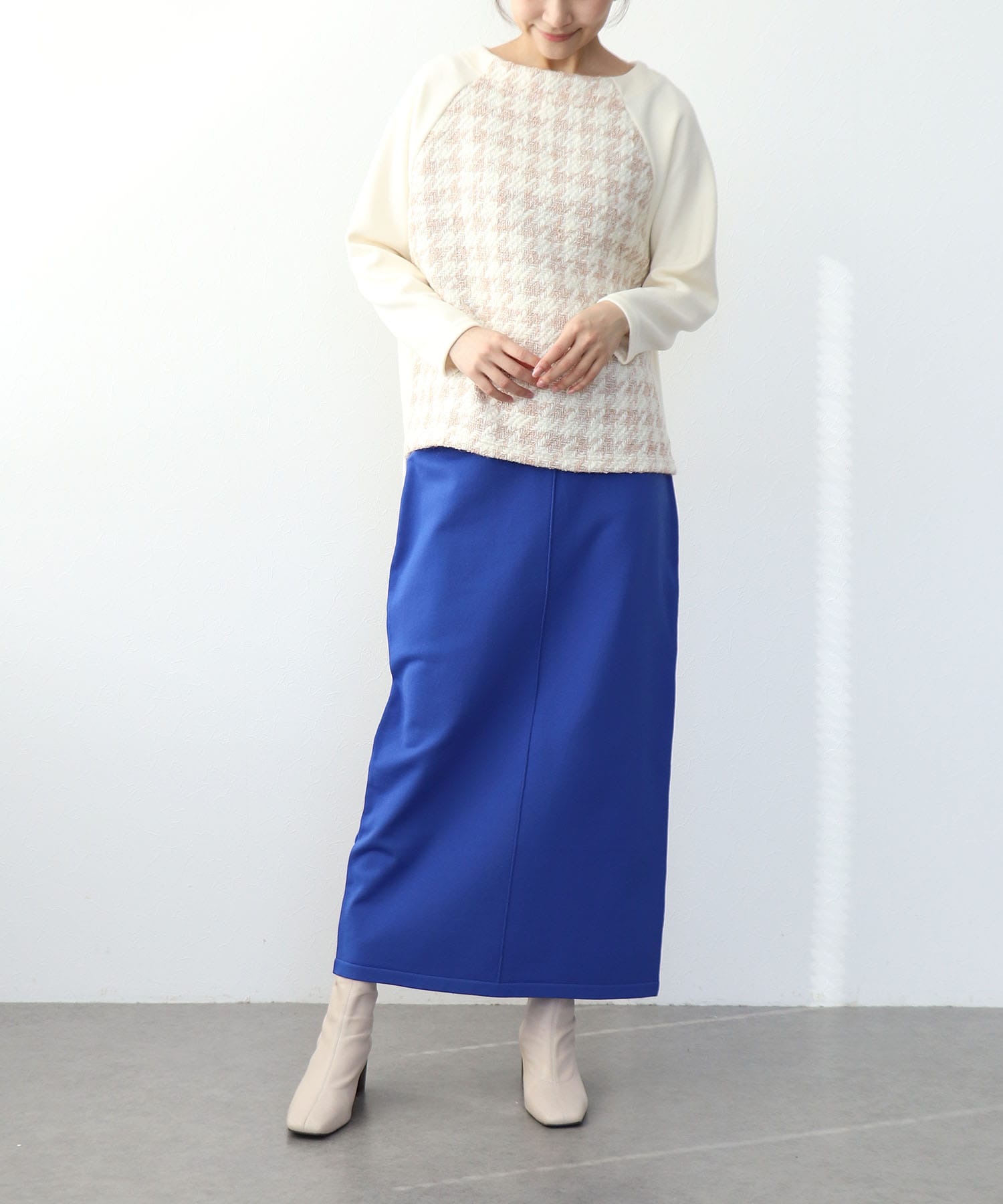 千鳥ドッキングプルオーバー