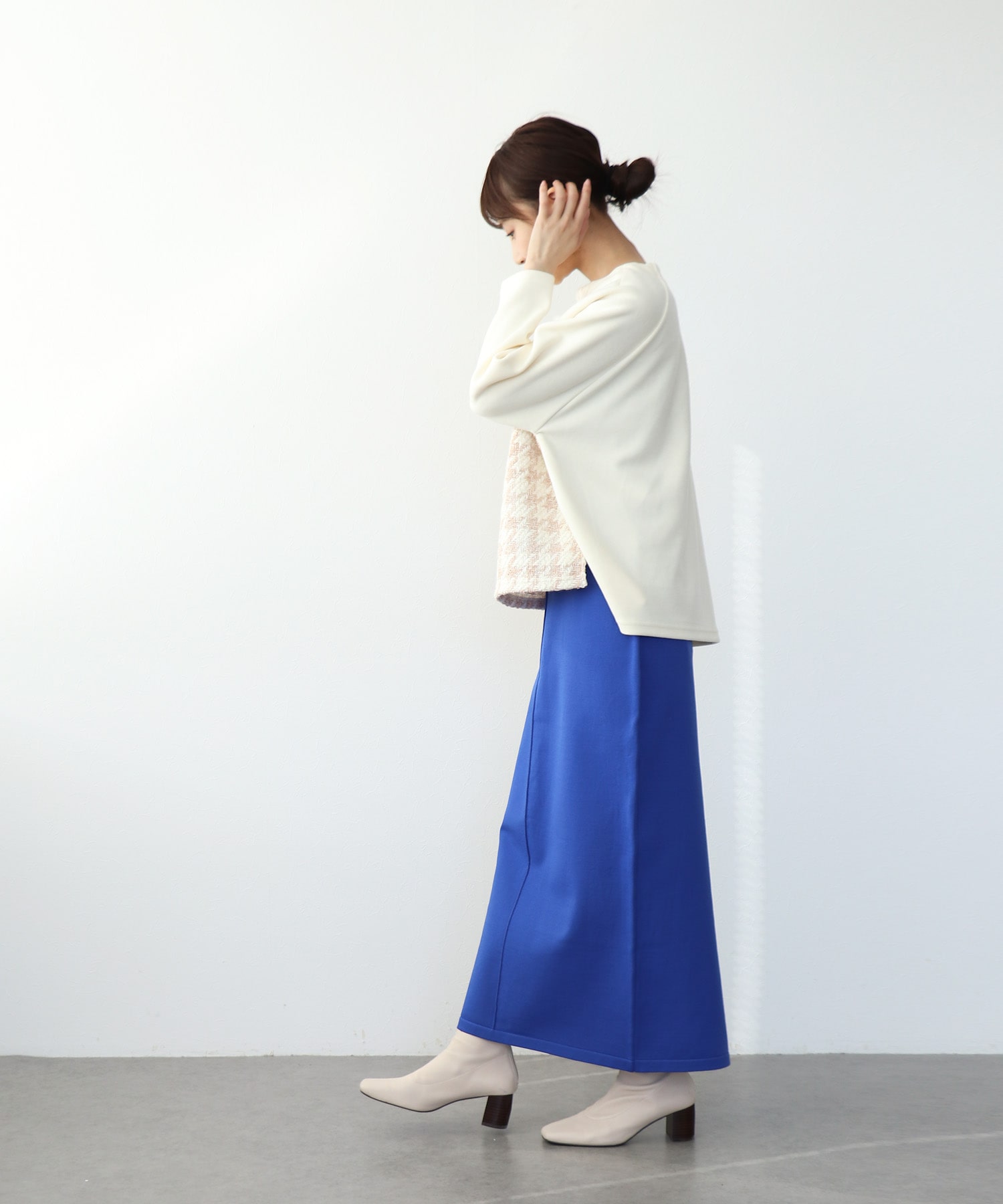 千鳥ドッキングプルオーバー