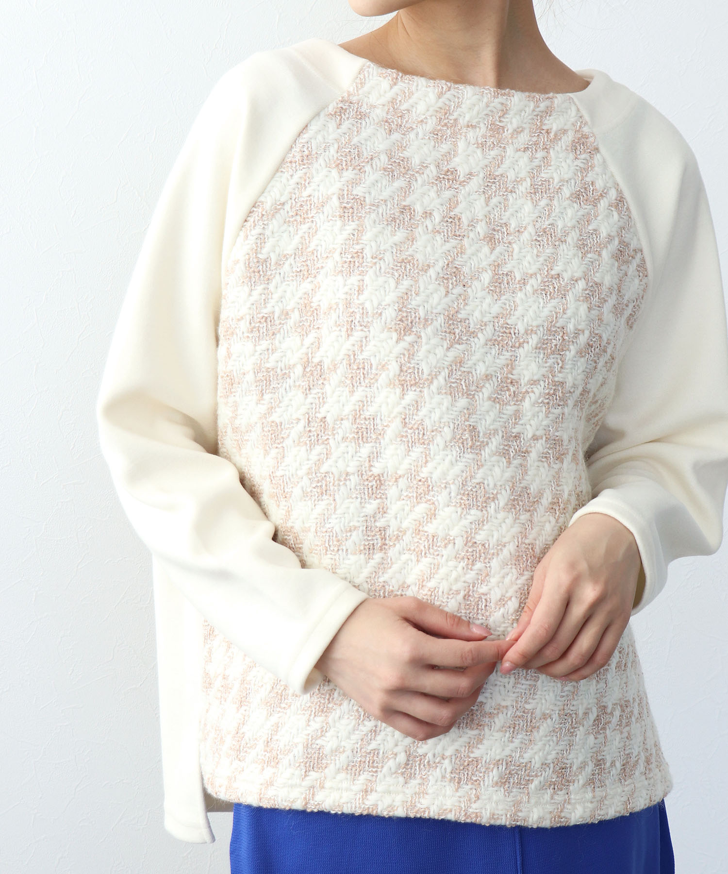 千鳥ドッキングプルオーバー