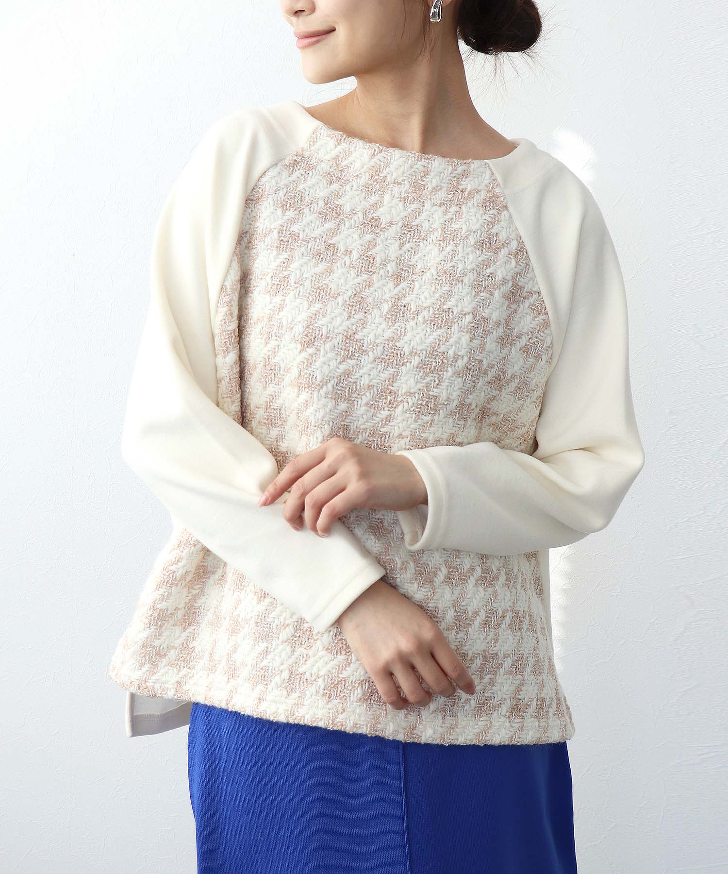 千鳥ドッキングプルオーバー