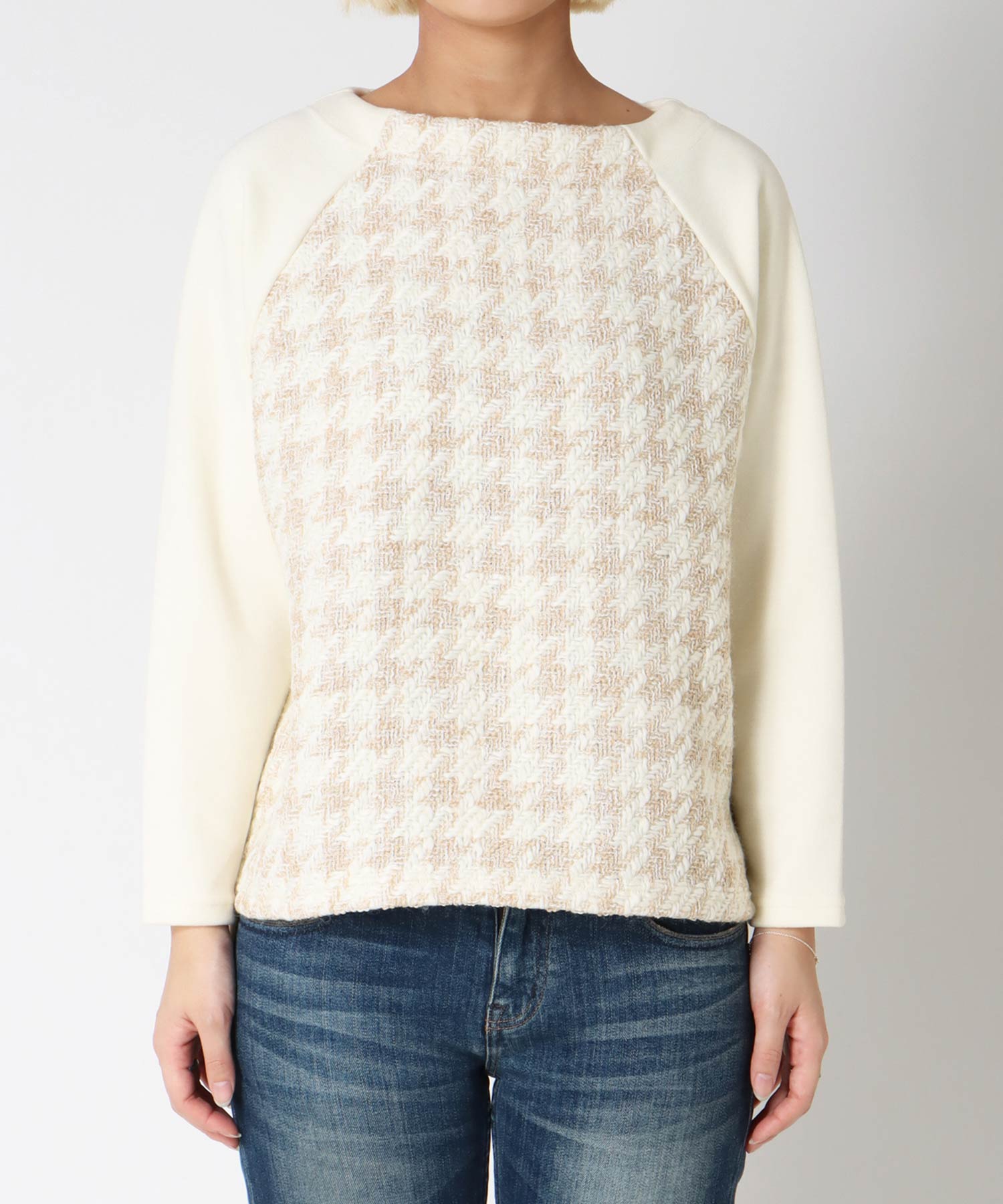 千鳥ドッキングプルオーバー