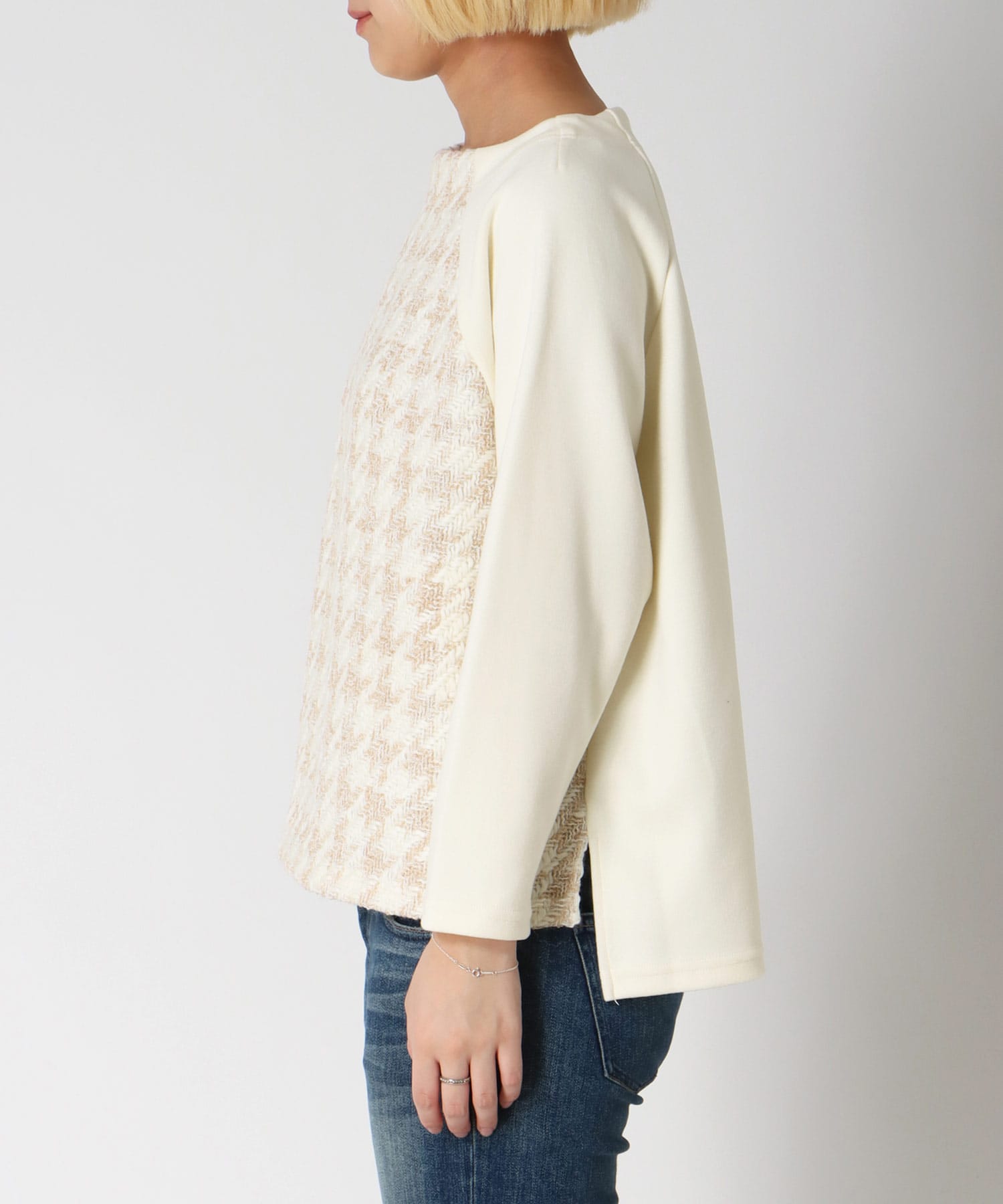 千鳥ドッキングプルオーバー