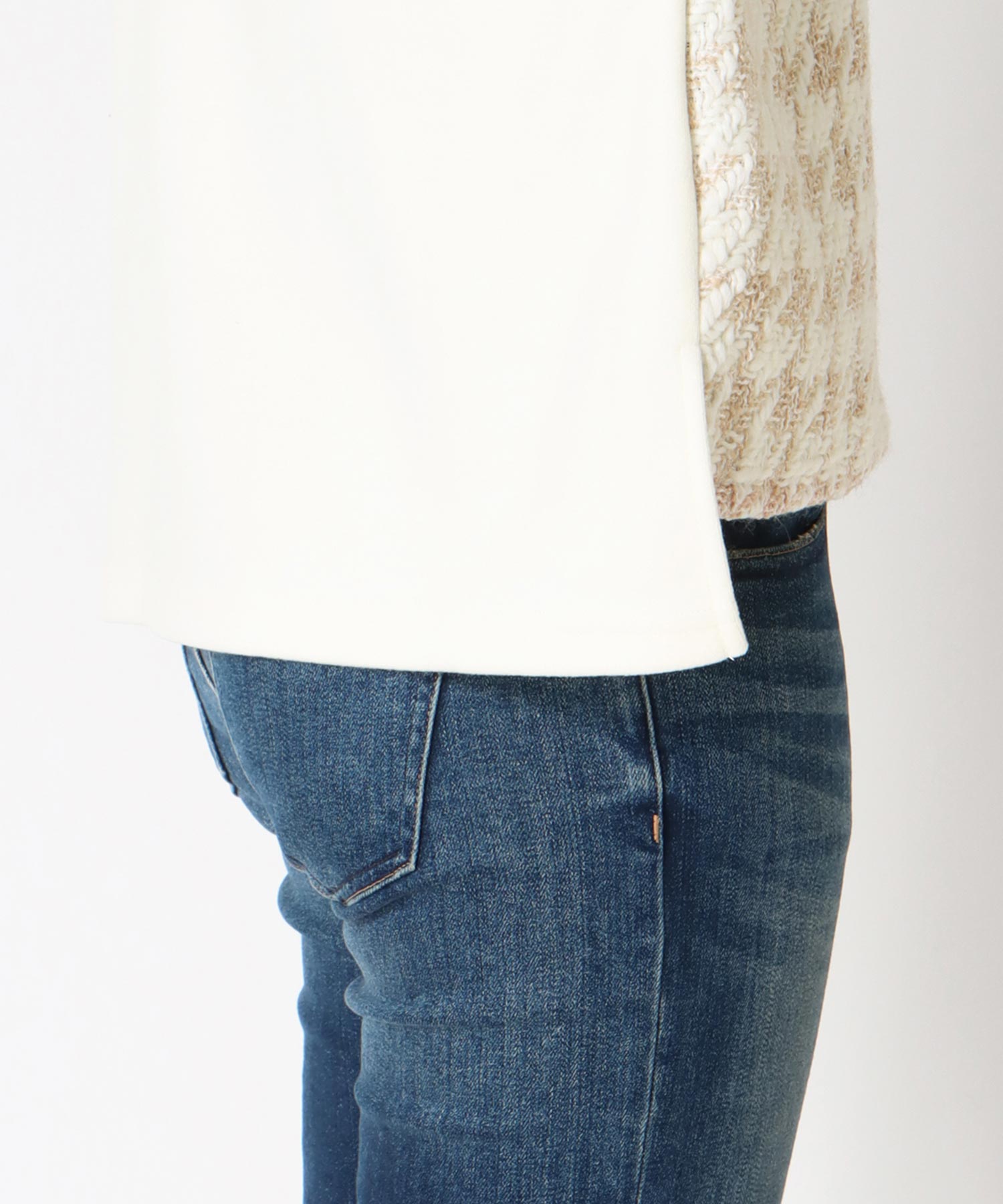 千鳥ドッキングプルオーバー