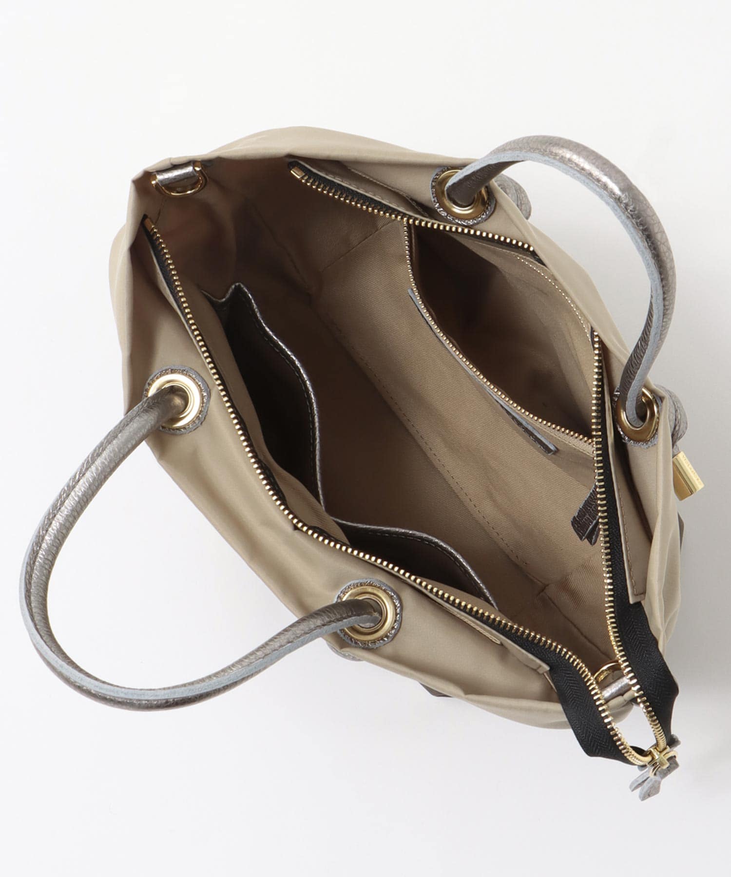 ビアンカ配色トートバッグ S【VIOLAd’ORO/ヴィオラドーロ】