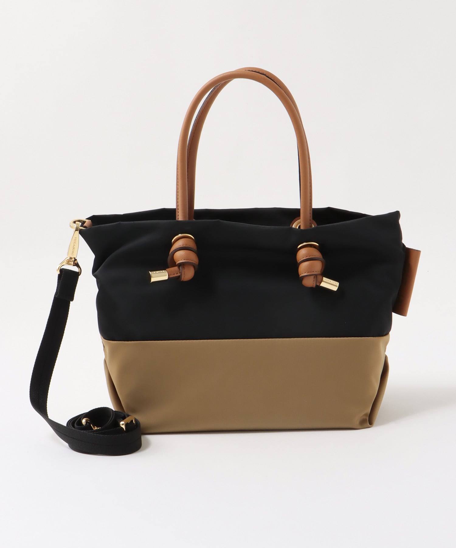 ビアンカ配色トートバッグ S【VIOLAd’ORO/ヴィオラドーロ】