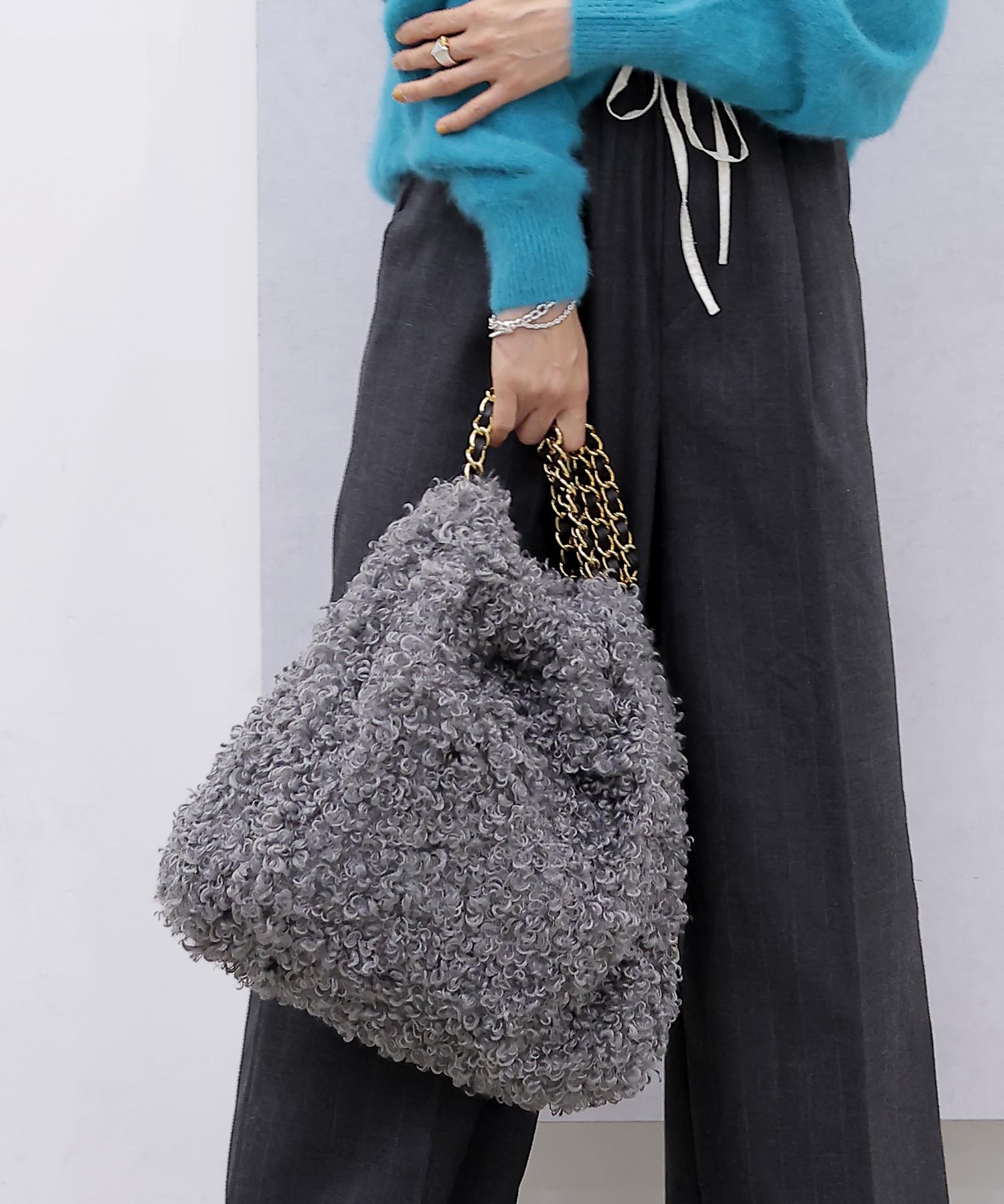 カルガラム風チェーンバッグM【VIOLAd'ORO/ヴィオラドーロ】