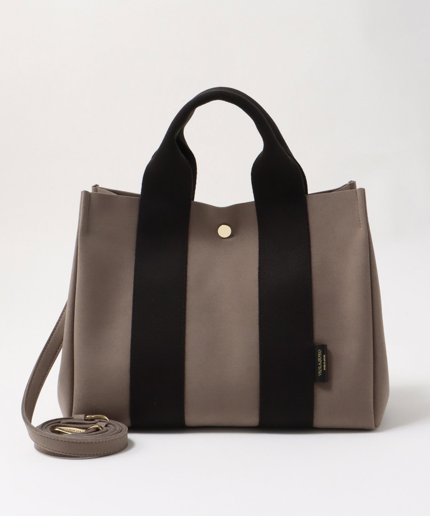 マイクロファイバースエードトートバッグ M【VIOLAd'ORO/ヴィオラドーロ】