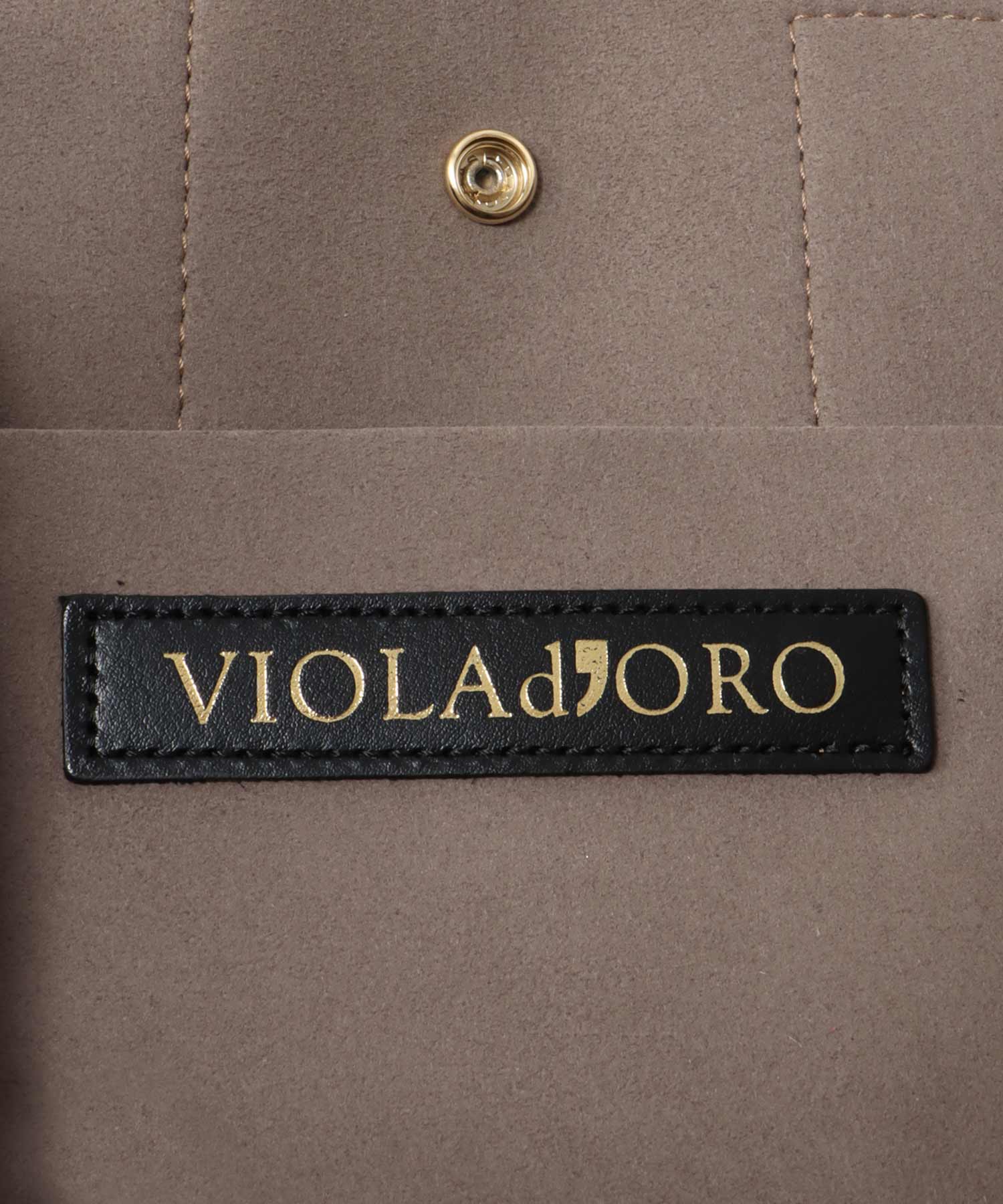 マイクロファイバースエードトートバッグ M【VIOLAd'ORO/ヴィオラドーロ】