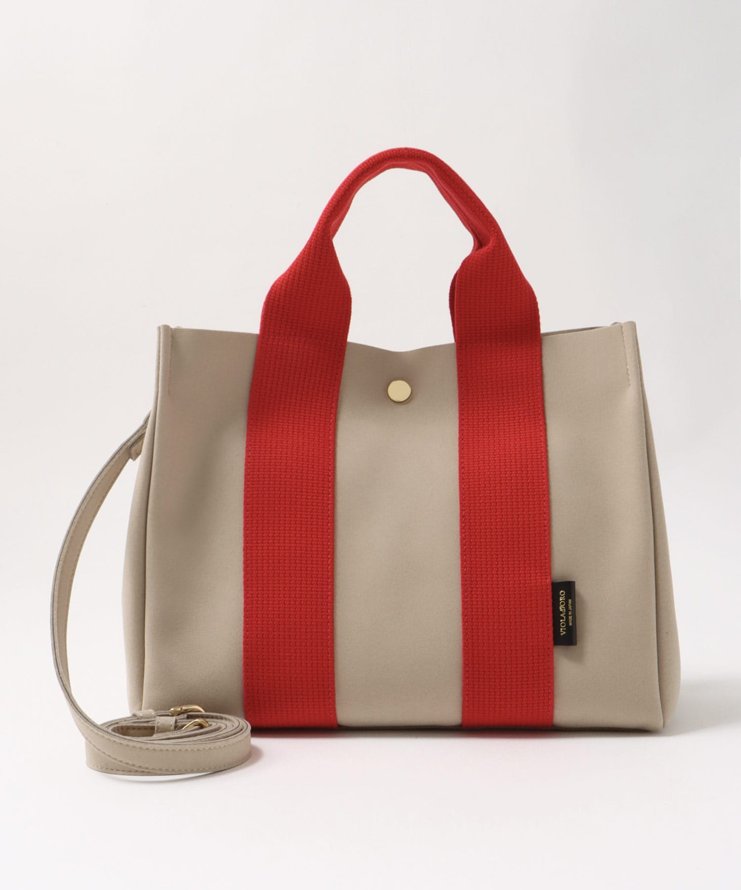 マイクロファイバースエードトートバッグ M【VIOLAd'ORO/ヴィオラドーロ】