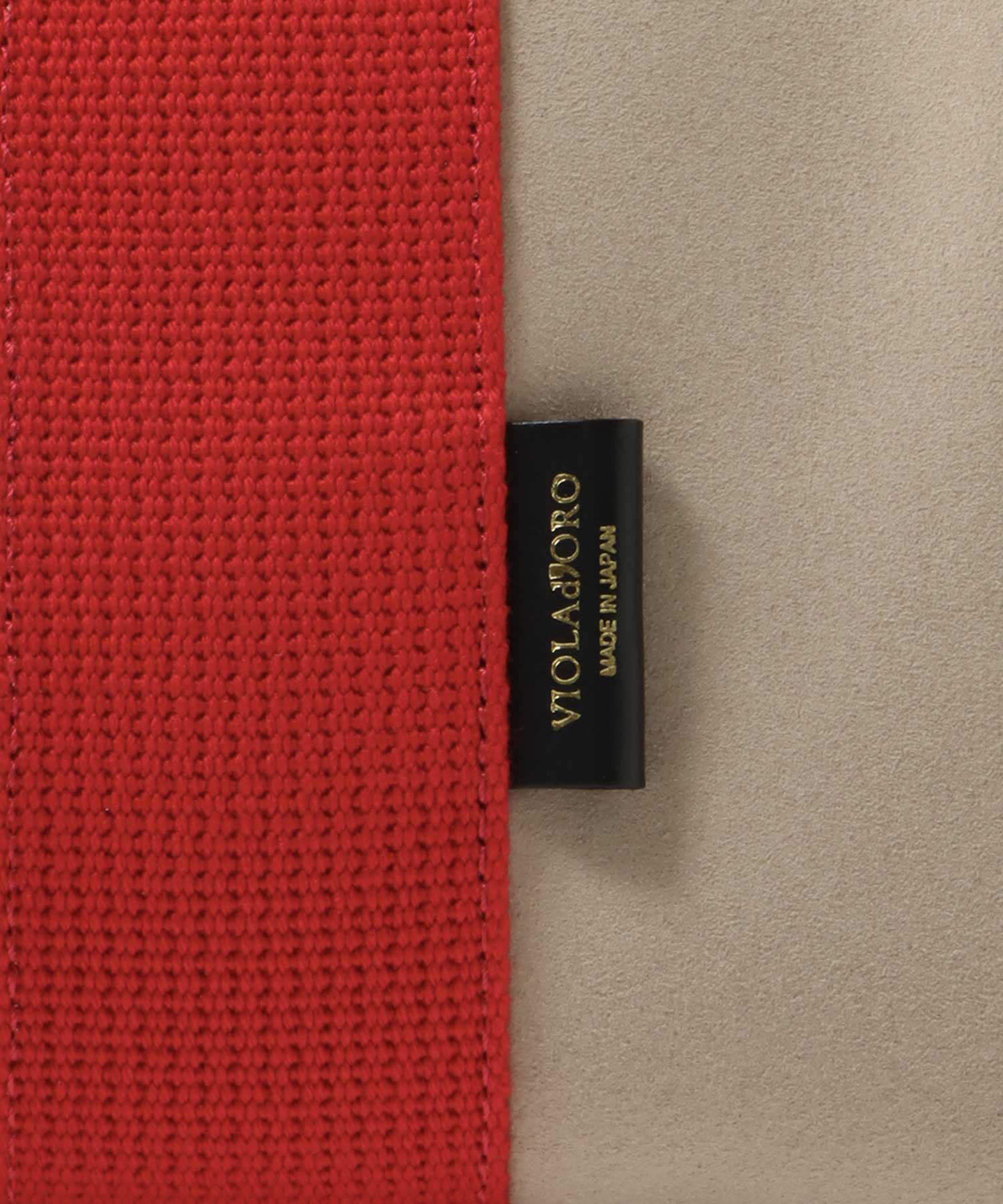 マイクロファイバースエードトートバッグ M【VIOLAd'ORO/ヴィオラドーロ】